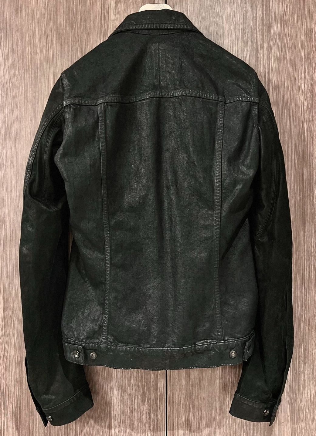 Rick Owens Rick Owens Wax-coated denim jacket-2505 Size US S / EU 44-46 / 1 - 2 Thumbnail