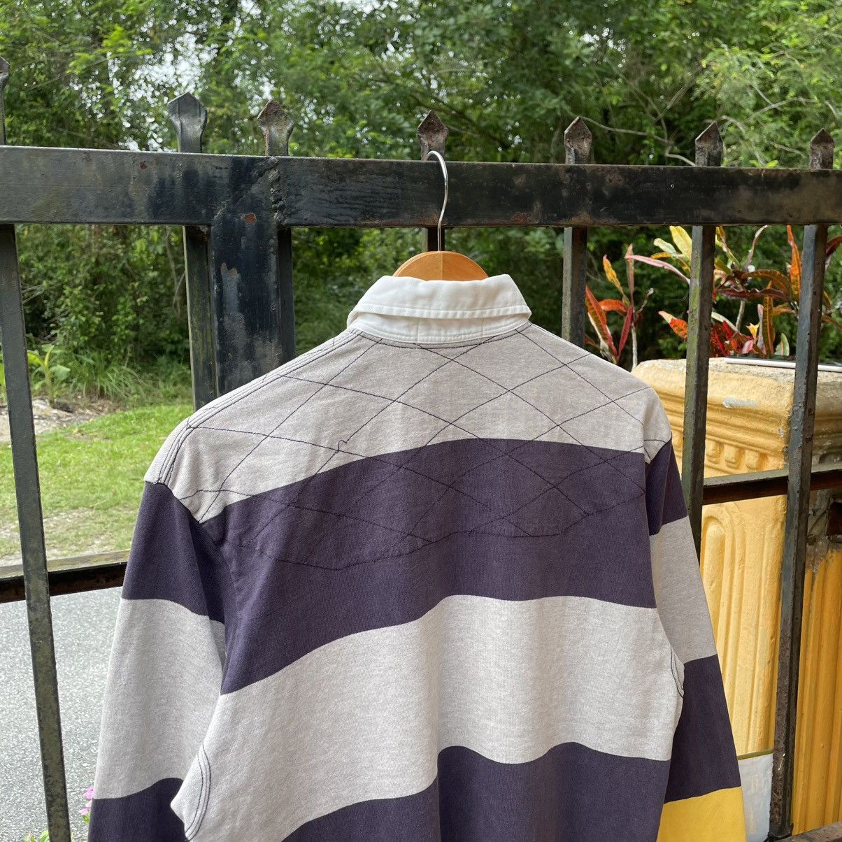 Polo Ralph Lauren × Ralph Lauren × Vintage 🔥Polo Sport Ralph Lauren Striped Distress Rugby Shirts Size US L / EU 52-54 / 3 - 3 Thumbnail