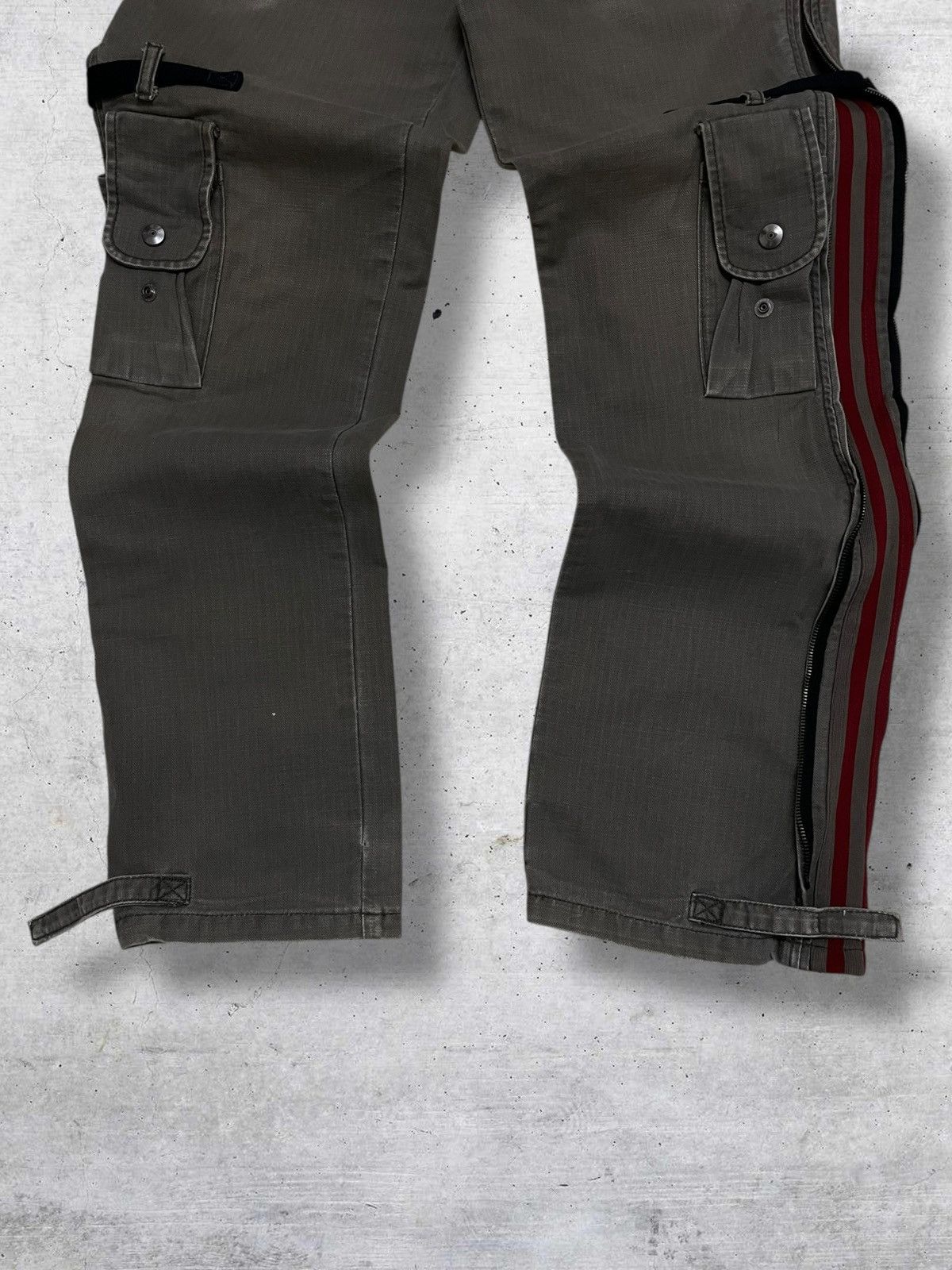PPFM VINTAGE PPFM JAPAN DESIGNER 90S RARE UTILITY CARGO PANT Size US 30 / EU 46 - 3 Thumbnail