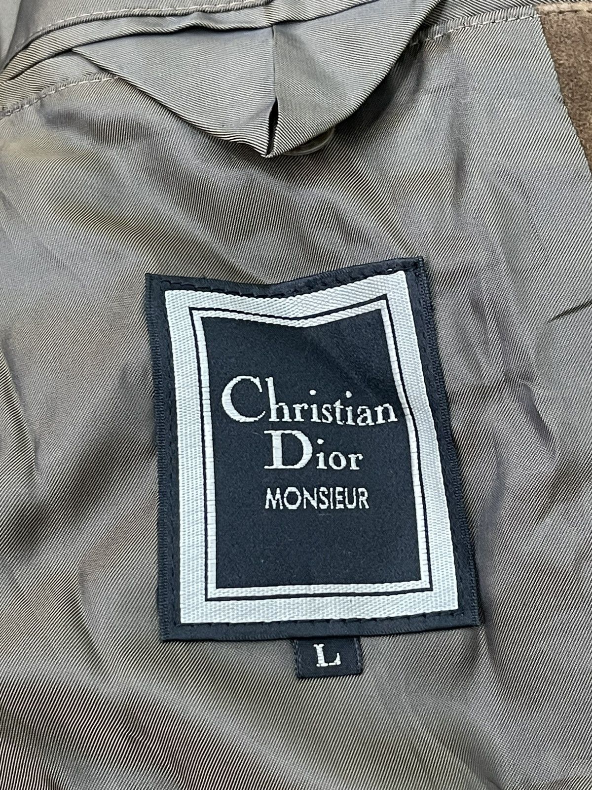 Christian Dior Monsieur Sheepskin Leather Blazer Christian Dior Vtg 90s 5🟩5 Size US L / EU 52-54 / 3 - 23 Thumbnail