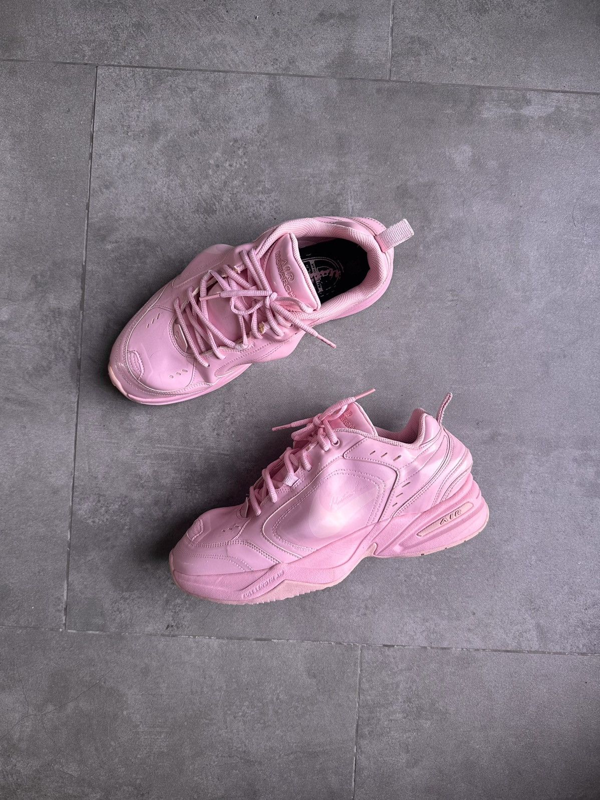 Martine Rose × Nike AIR MONARCH IV MARTINE ROSE PINK Size US 10.5 / EU 43-44 - 2 Thumbnail