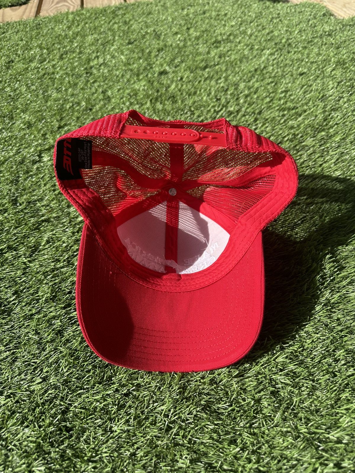 Other Donald Trump Maga Adjustable Red Trucker Hat Size ONE SIZE - 3 Thumbnail