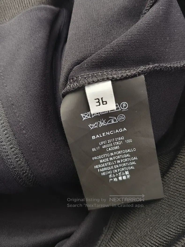 Balenciaga Balenciaga Bow Tie Zipper Black Jacket, Size 36 Size XS / US 0-2 / IT 36-38 - 5 Thumbnail