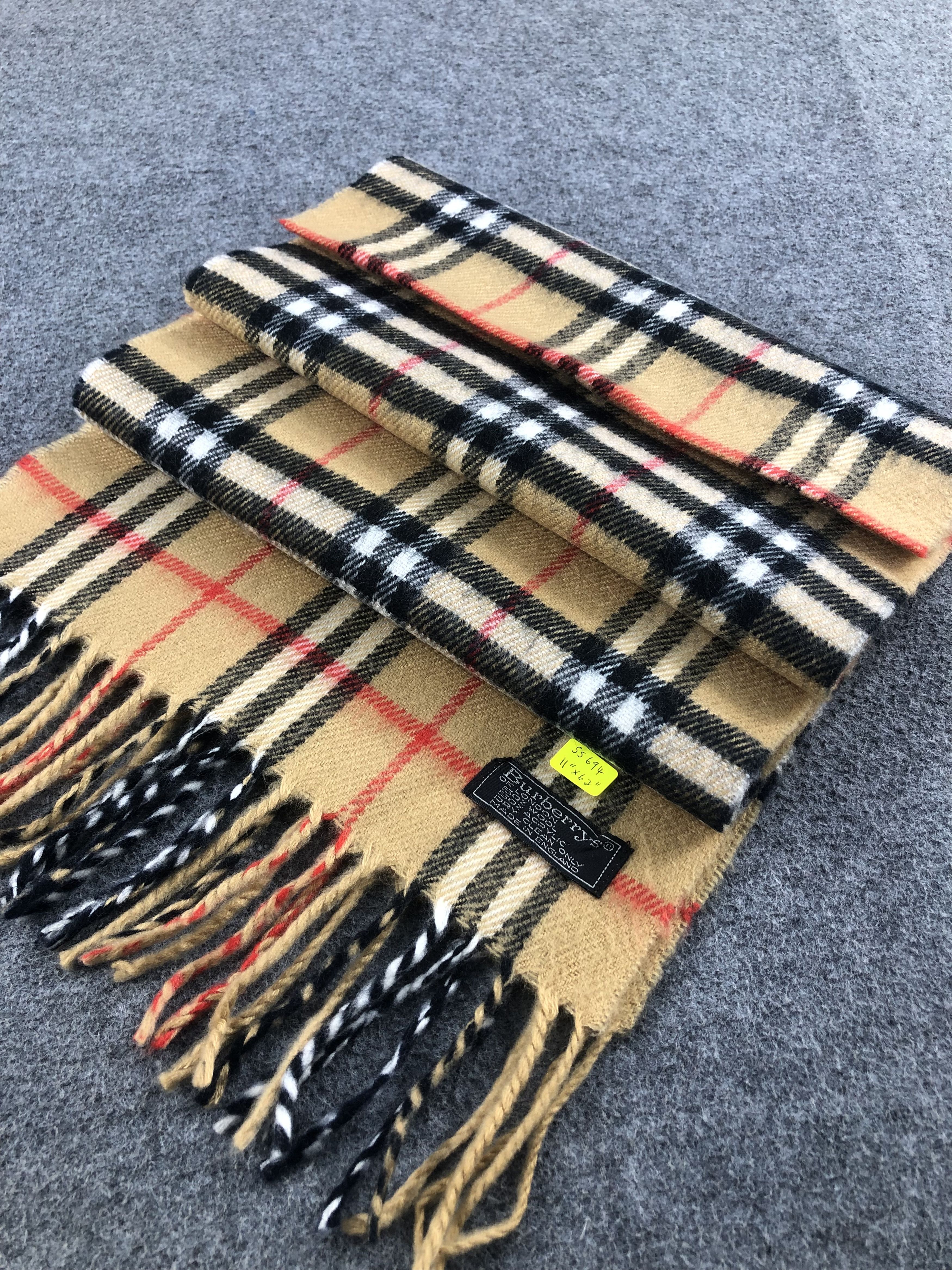 Burberry Nova Check Scarf / Muffler / Neckwear