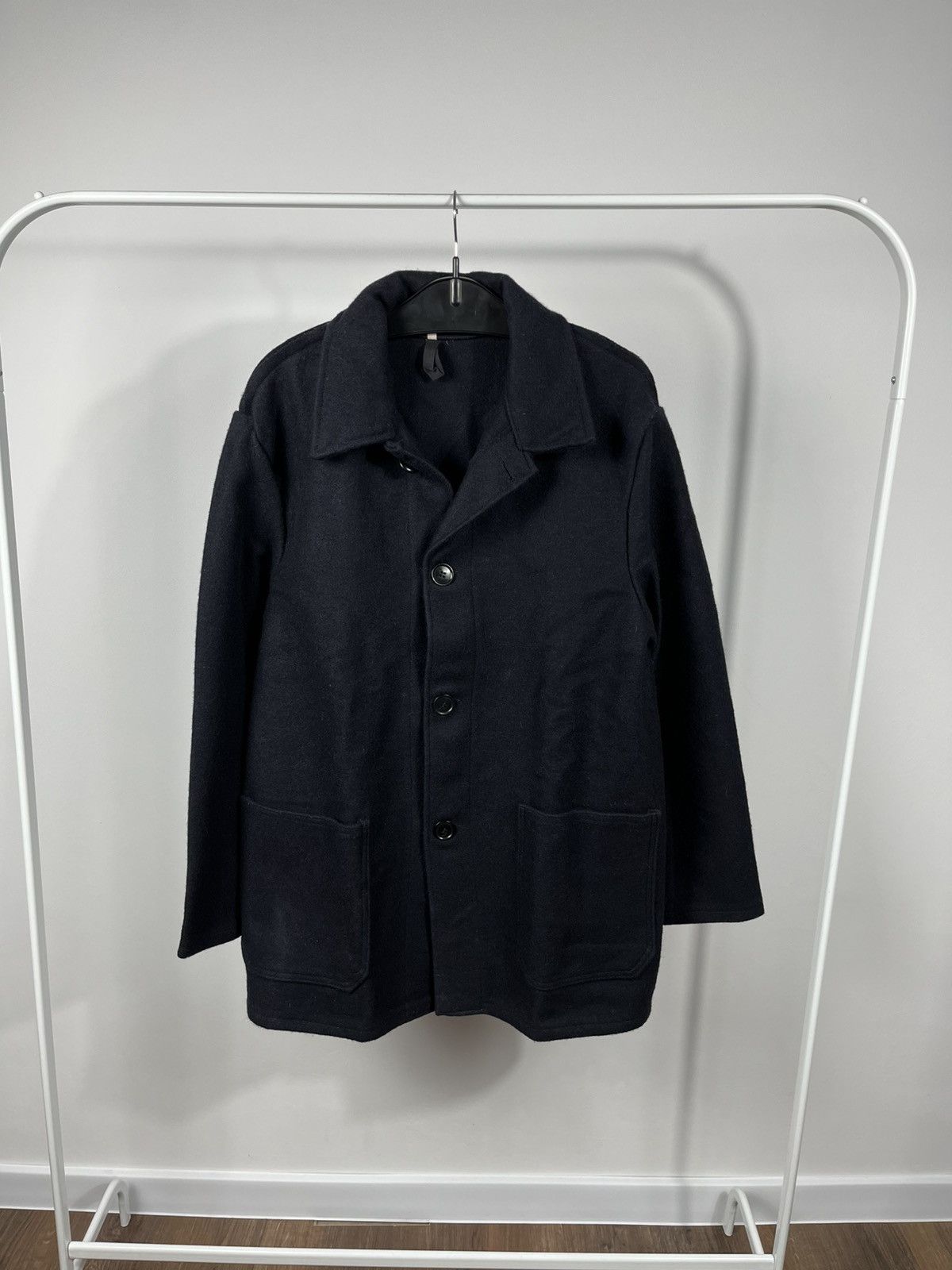 Other Vintage Wool Jacket Navy Blue Men’s M Made in UK Size US M / EU 48-50 / 2 - 1 Thumbnail