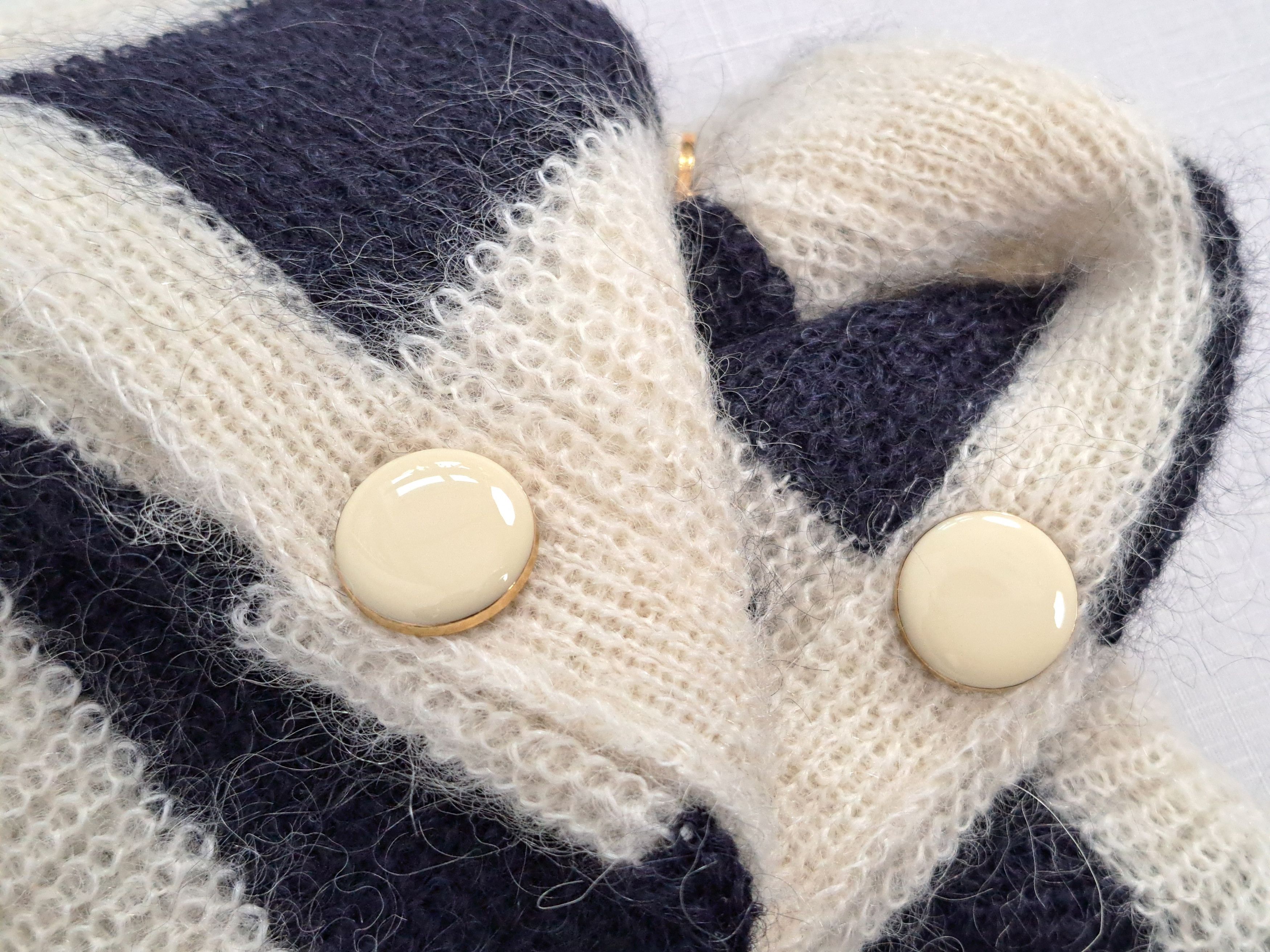 Sezane Sezane mohair/alpaca striped pullover. Size XS Size S / US 4 / IT 40 - 8 Thumbnail