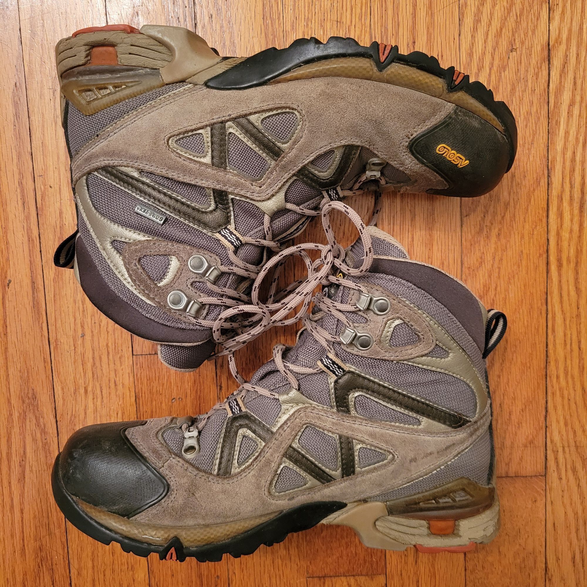 Other Asolo ATTIVA GTX Hiking Boots 7.5 Brown High Top Lace Up Wat Size US 7.5 / IT 37.5 - 15 Thumbnail