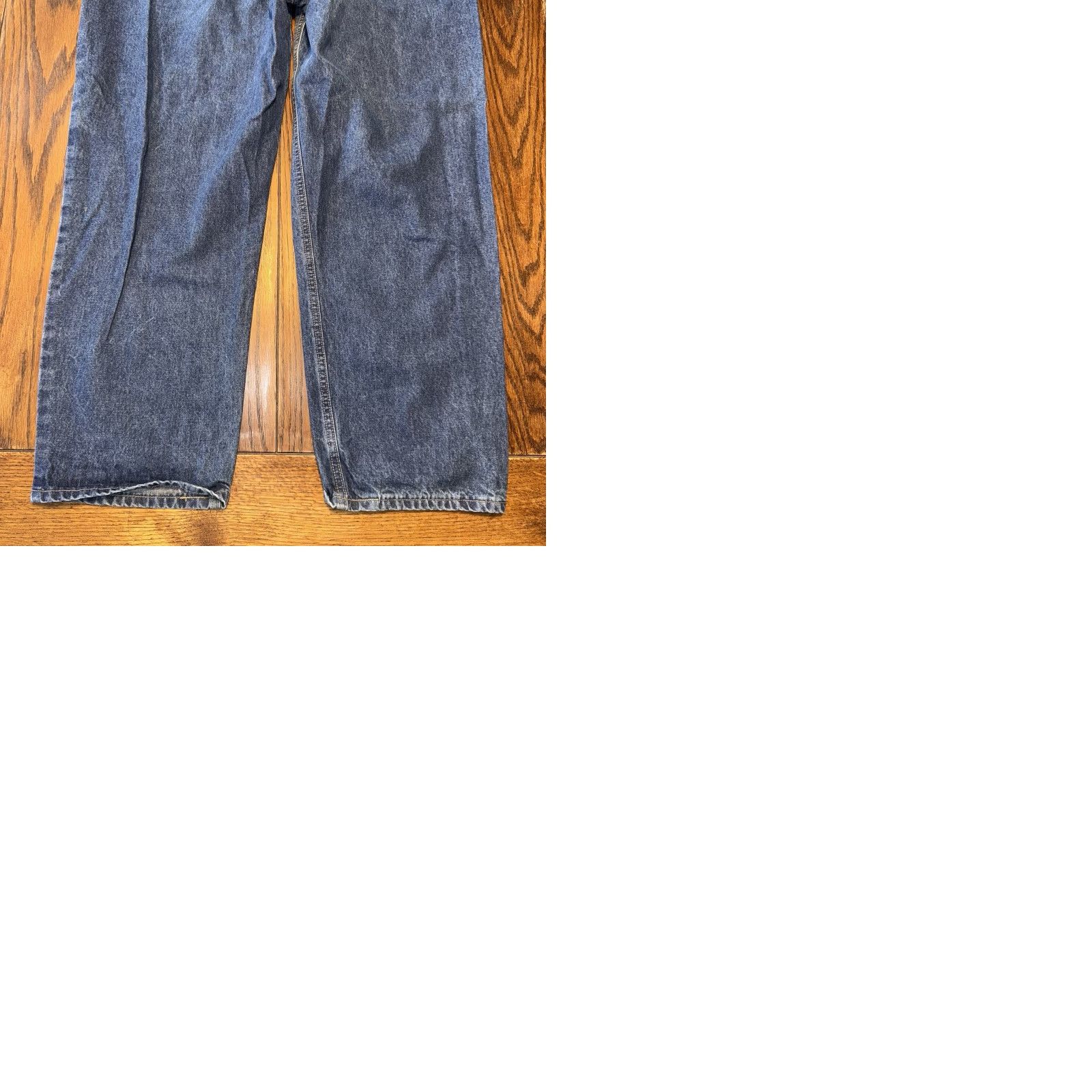 Carhartt VINTAGE Carhartt Jeans Mens 44x30 FR Flame Resistant Work 2112 Cat 2 Denim Blue 5-Pocket Mens Size US 44 / EU 60 - 9 Thumbnail