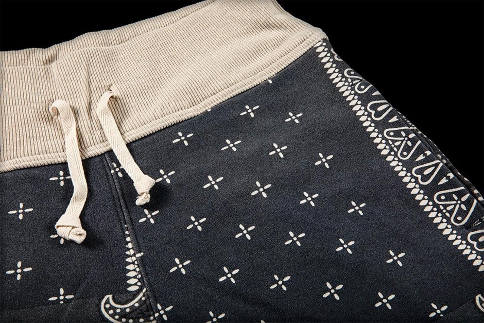 Kapital Kapital Bandana Patchwork Sweatpant Black Size 4 Size US 36 / EU 52 - 4 Thumbnail