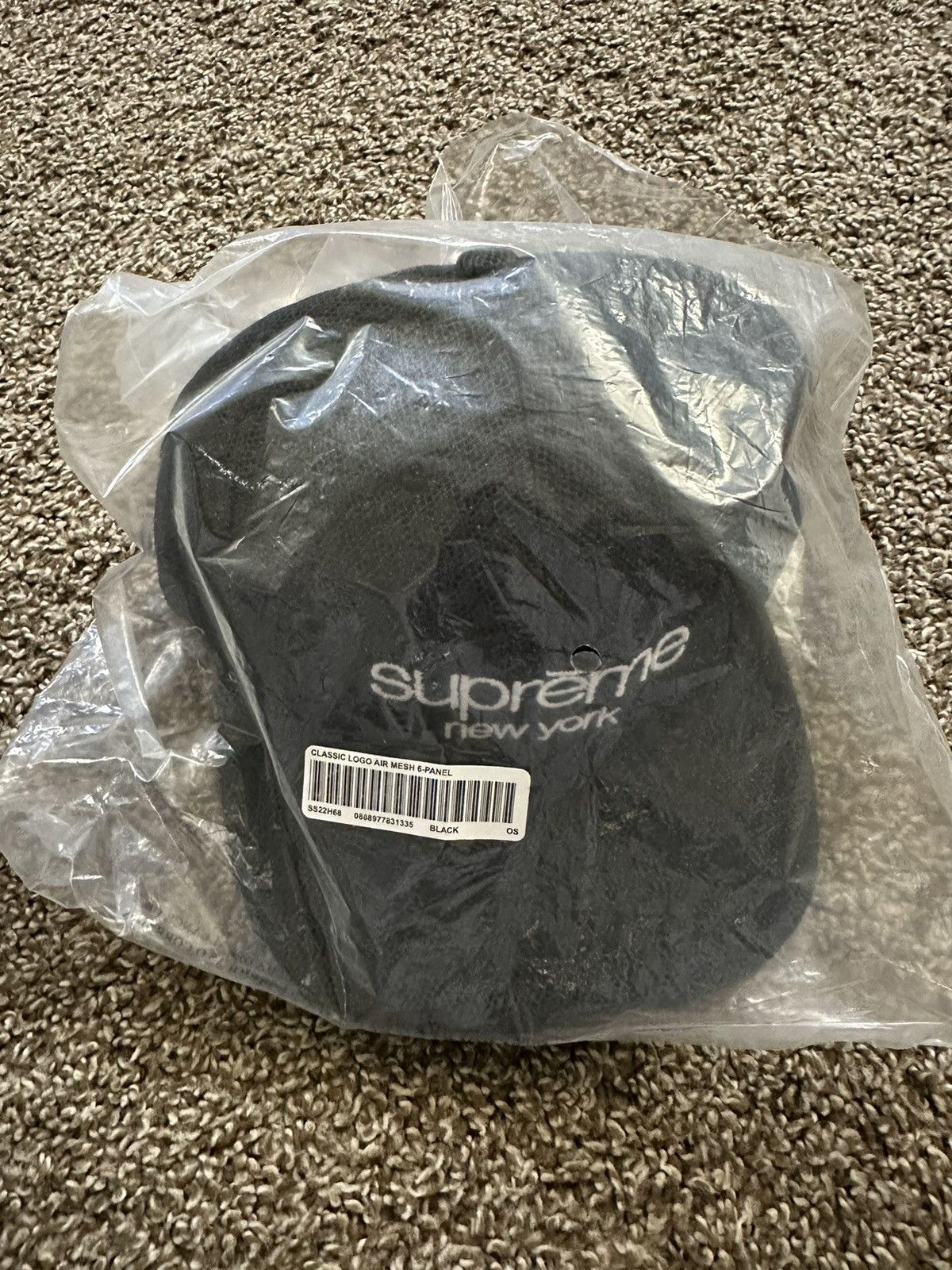 Supreme Supreme classic logo mesh hat Size ONE SIZE - 3 Thumbnail
