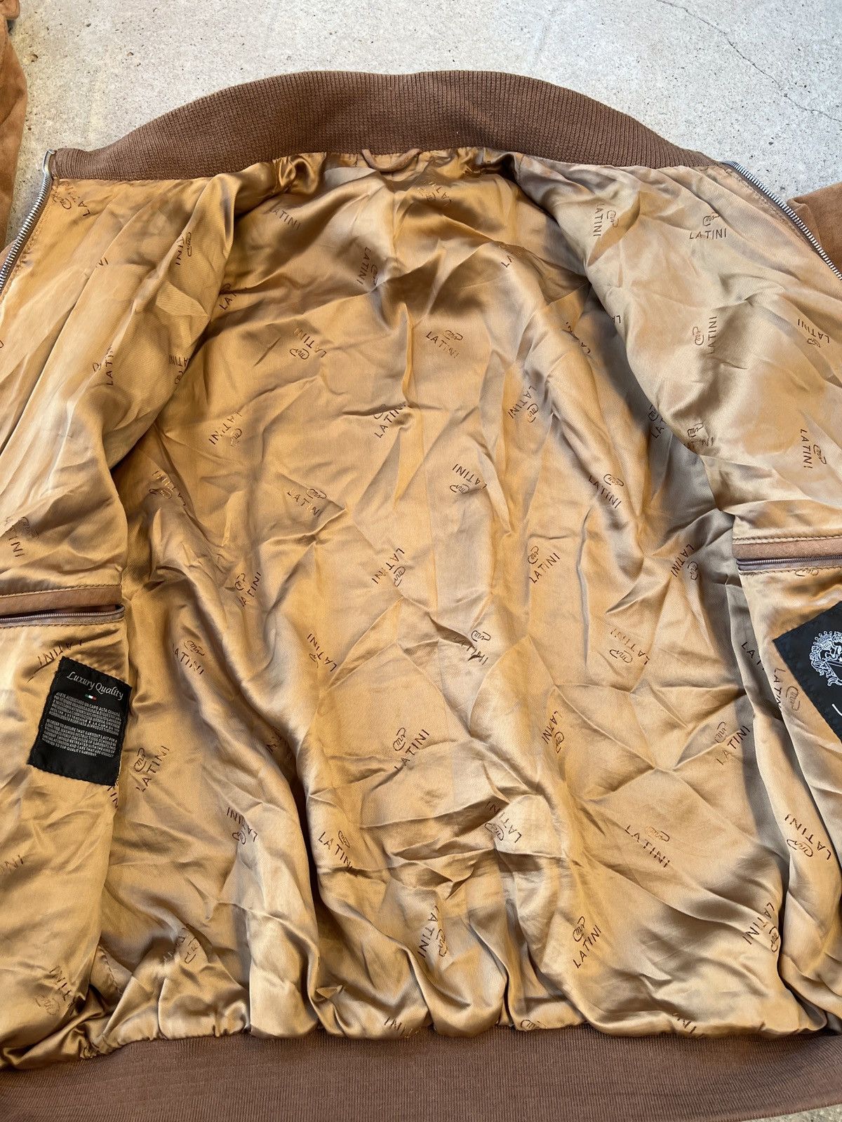 Other Latini Firenze Leather Jacket Size US XL / EU 56 / 4 - 4 Thumbnail