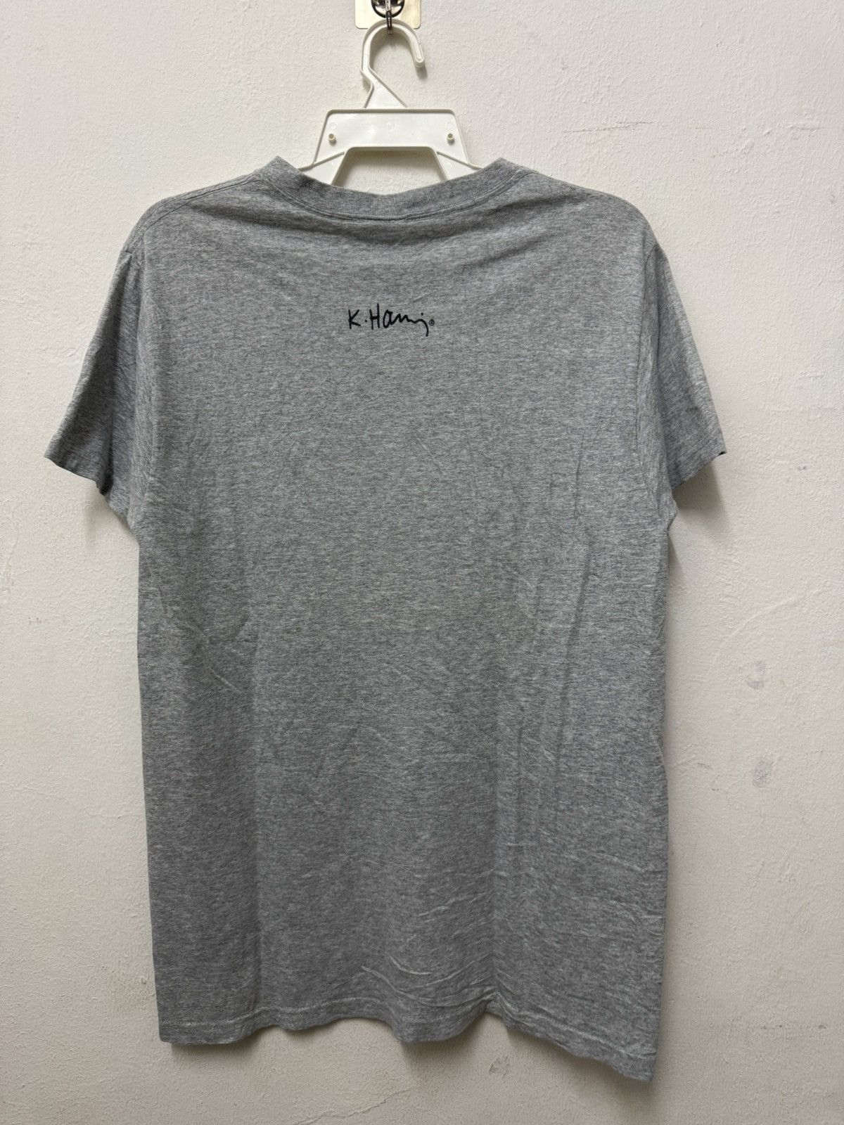 Keith Haring Vintage 90’s Keith Haring Logo Love Centre Logo T shirt Size US M / EU 48-50 / 2 - 7 Thumbnail
