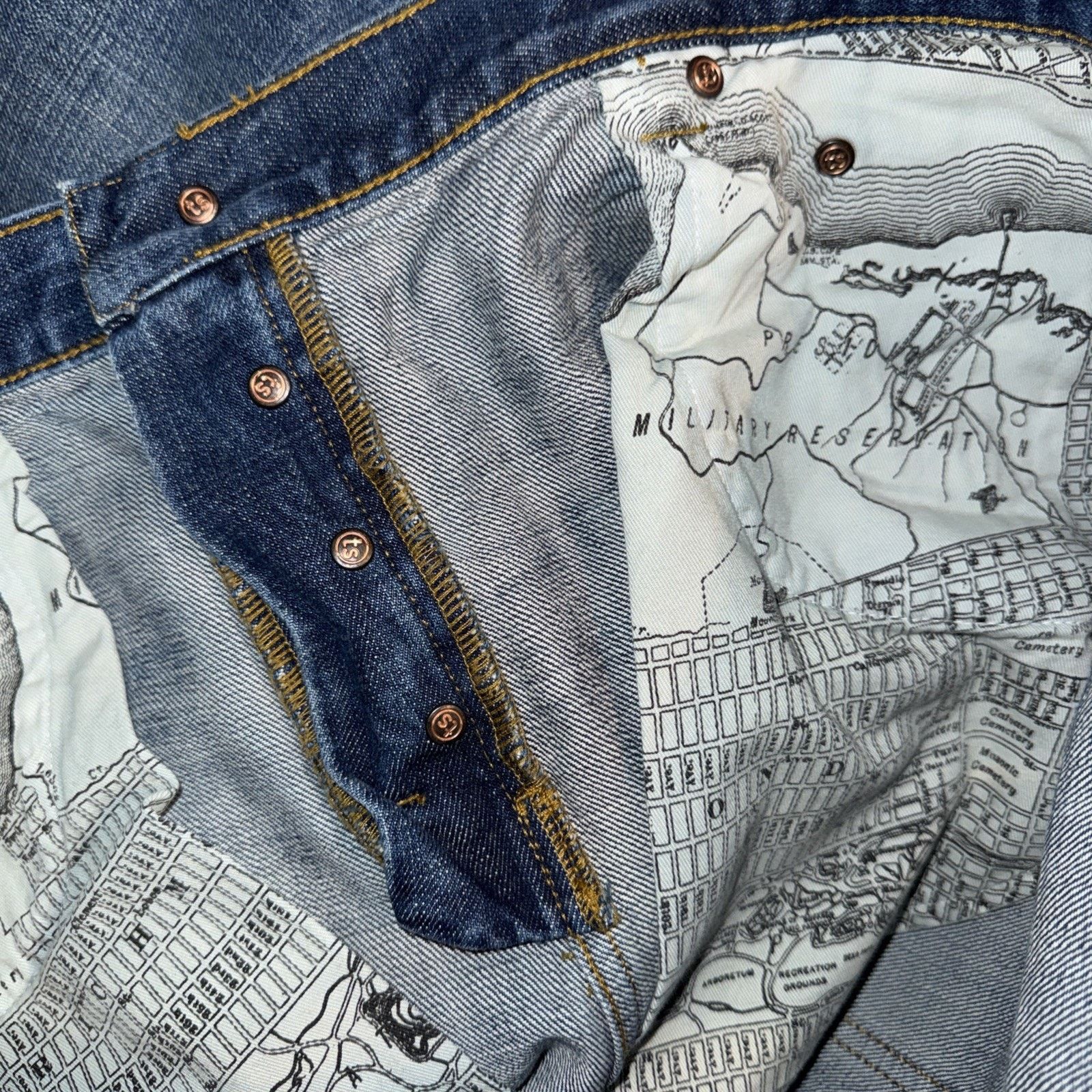 Taylor Stitch Taylor Stitch Selvedge Jeans Men's 36W 31L Straight Denim Size US 36 / EU 52 - 10 Thumbnail