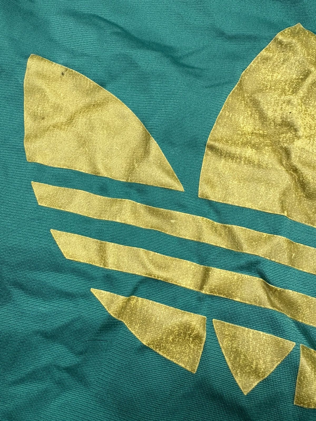 Adidas Vintage Adidas Originals Green Trefoil Track Jacket Size 36 Size XS / US 0-2 / IT 36-38 - 8 Thumbnail
