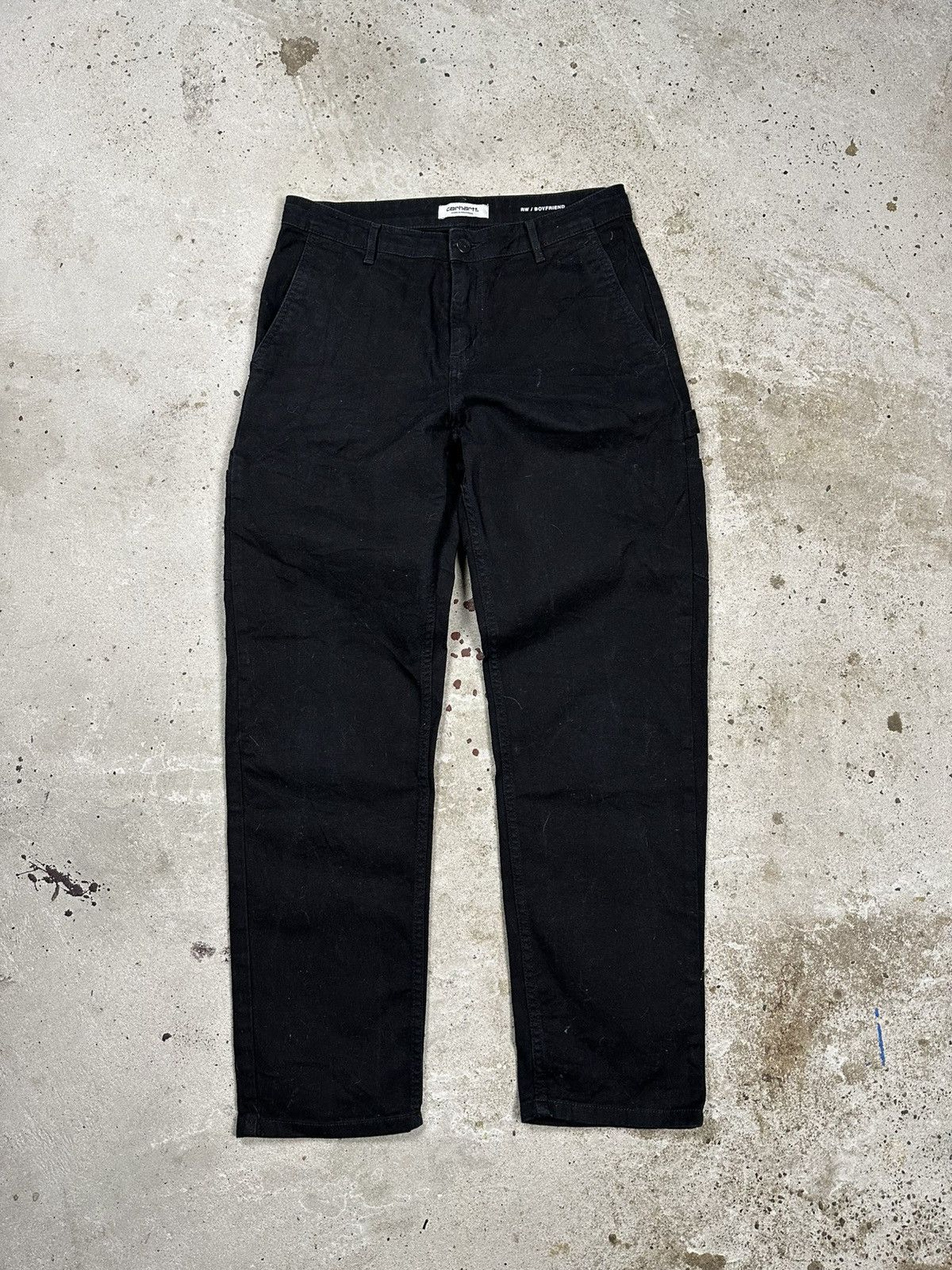 Carhartt Vintage Carhartt Carpenter Black Single Knee Pants cargo Size US 29 - 2 Thumbnail