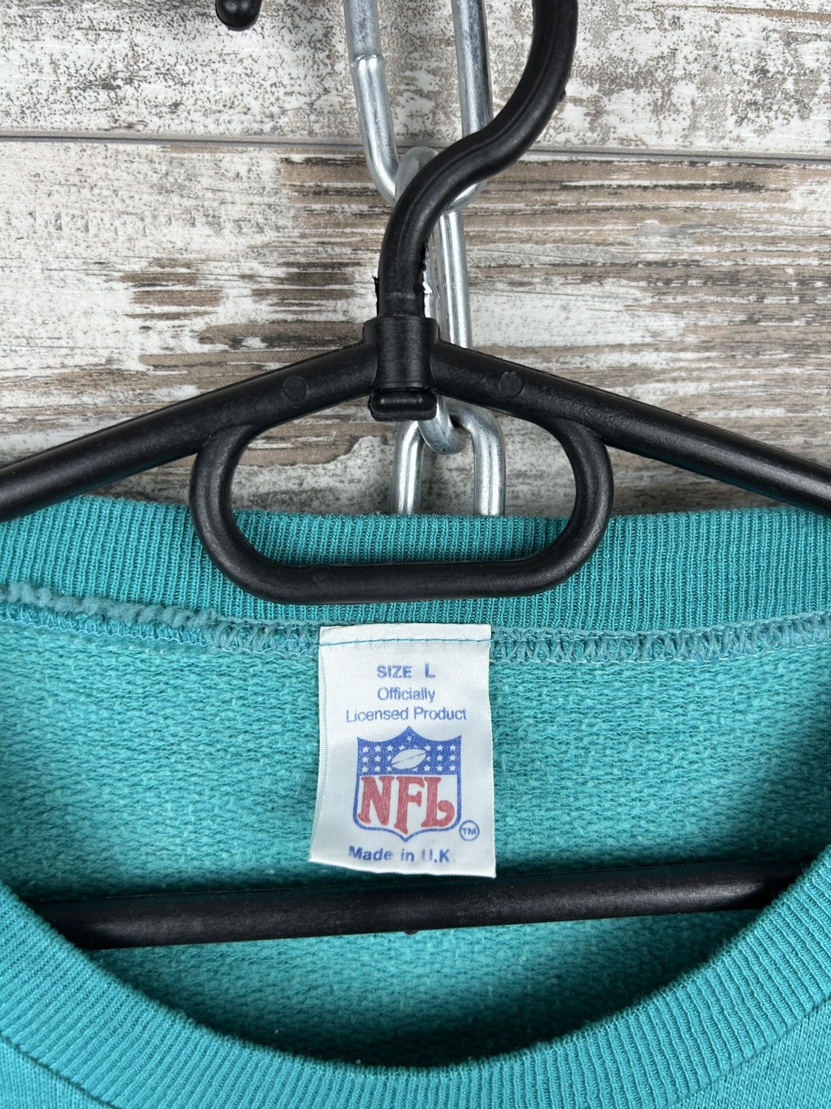 NFL × Russell Athletic × Vintage Vintage 90s Miami Dolphins Crewneck Sweatshirt rare y2k NFL Size US L / EU 52-54 / 3 - 6 Thumbnail