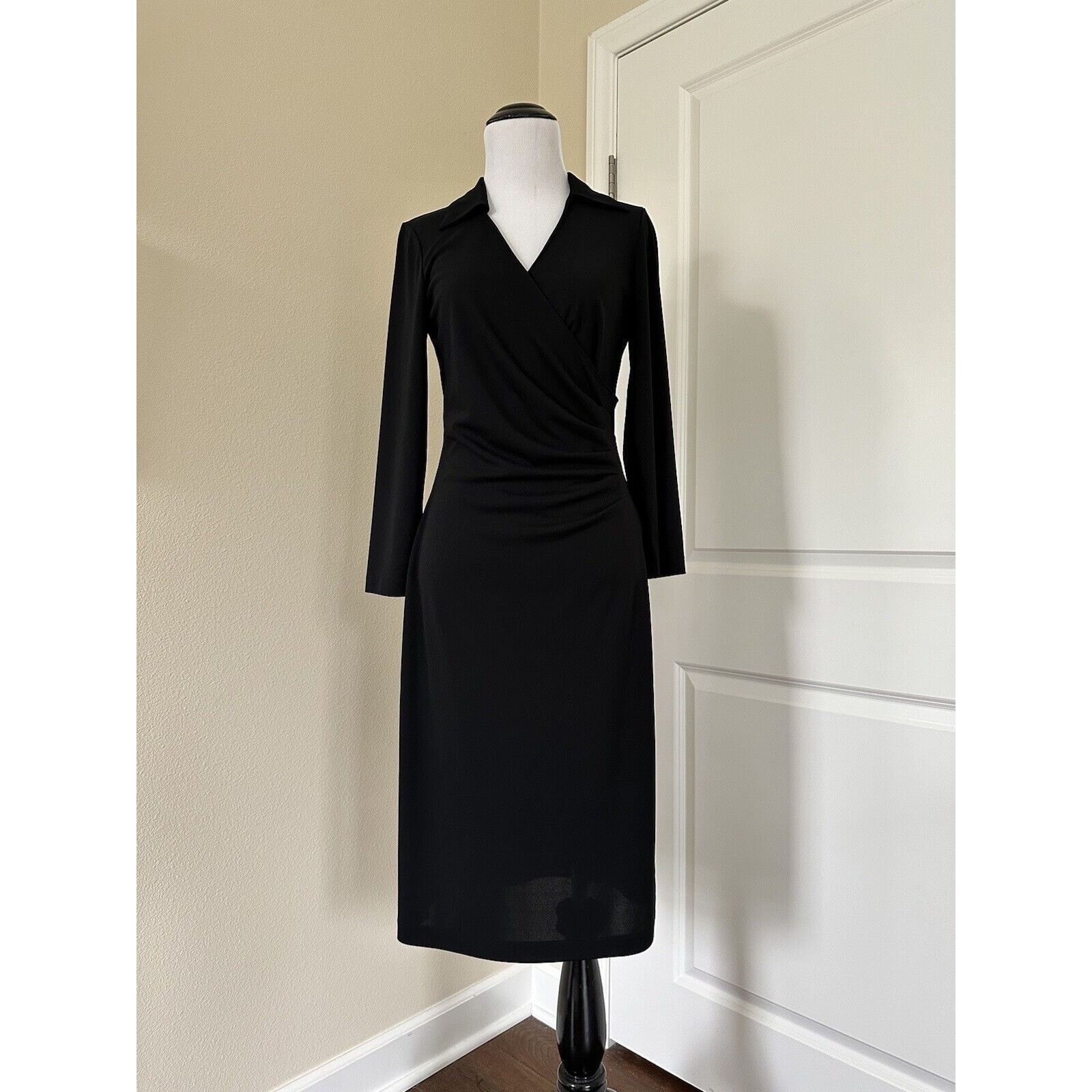 Nicole Miller Nicole Miller Black Cocktail/ Business Dress Size S Size S / US 4 / IT 40 - 1 Thumbnail