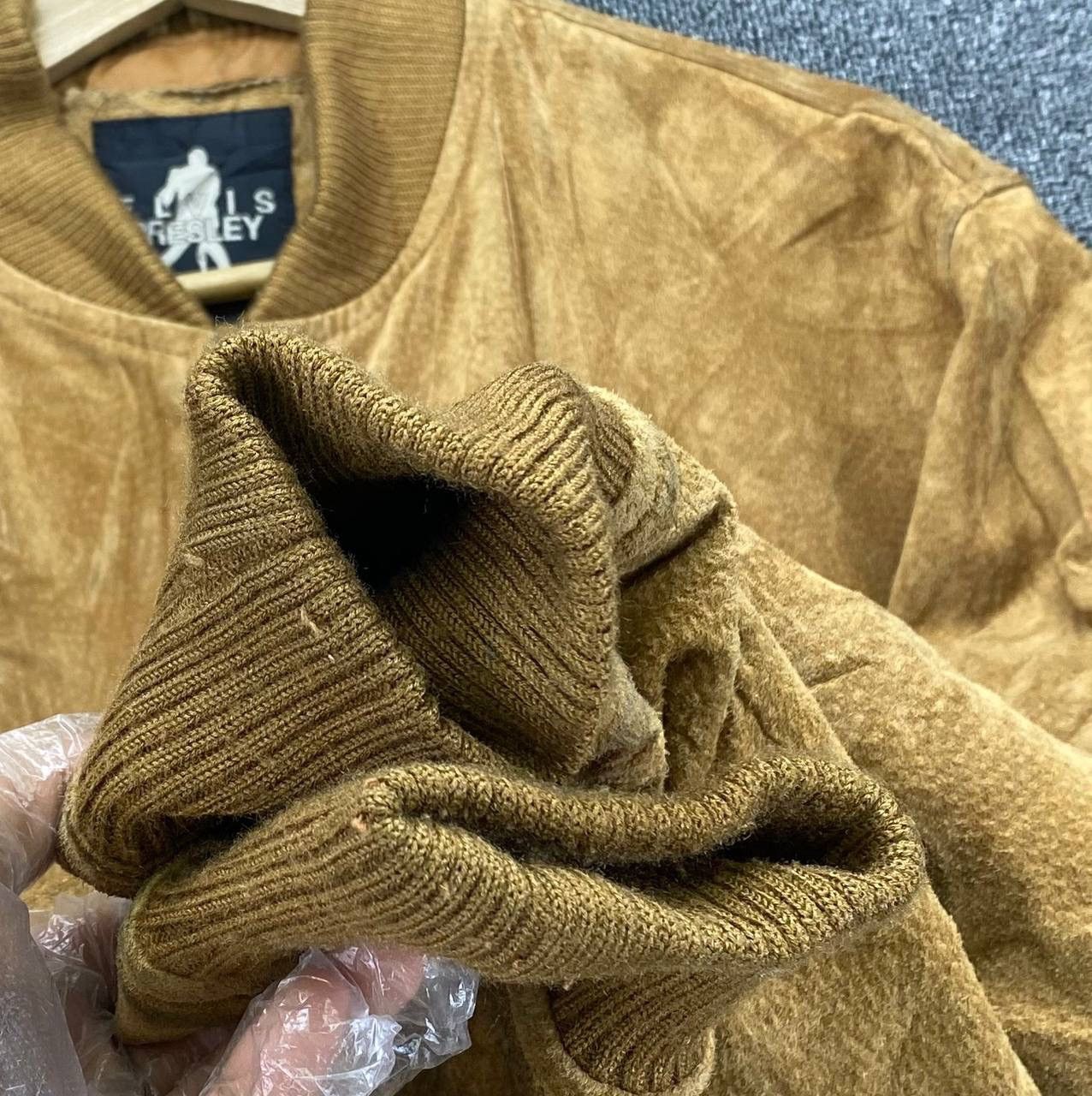 Band Tees × Leather × Vintage Vintage Elvis Presley Rare Leather Jacket Size US L / EU 52-54 / 3 - 17 Thumbnail