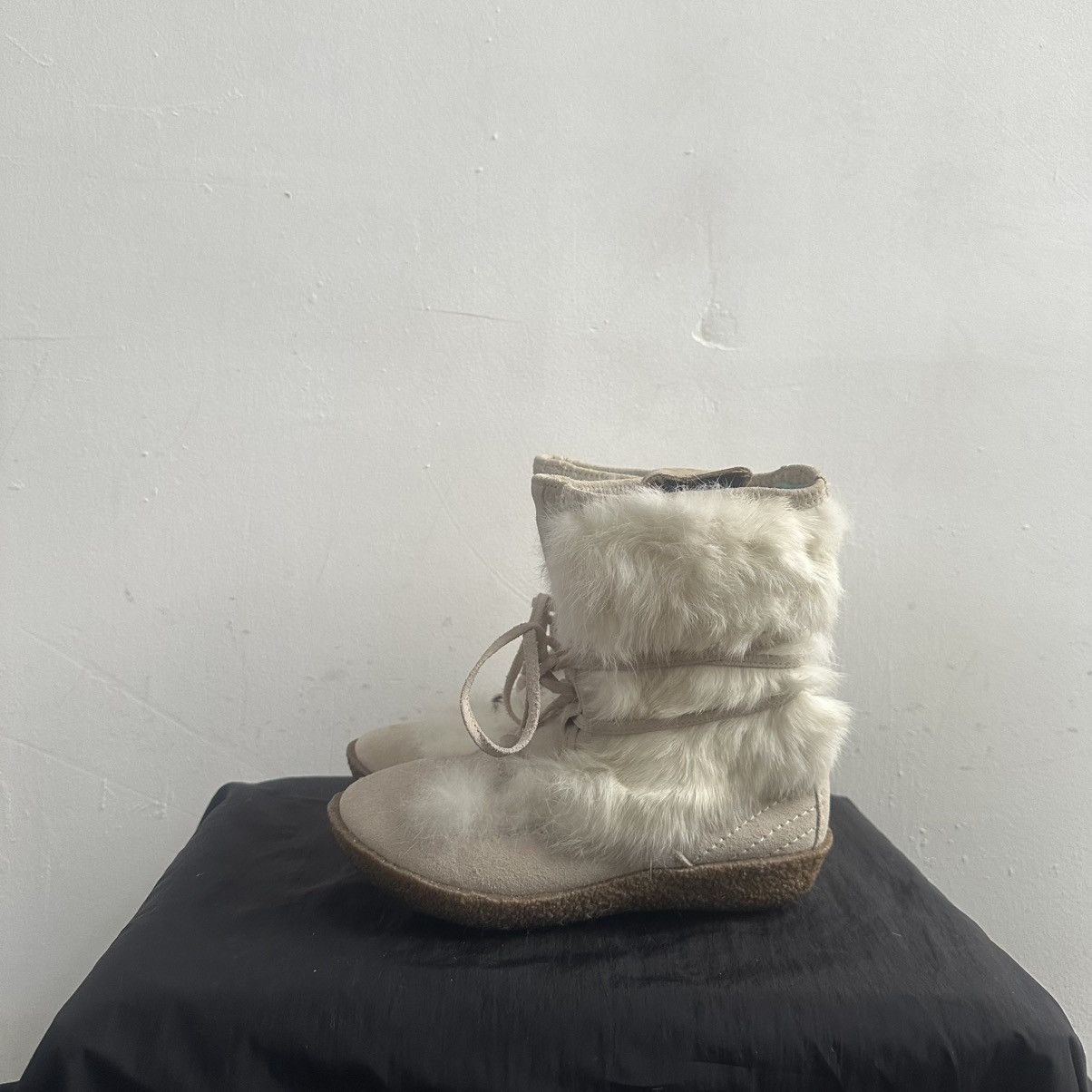 Diesel Vintage Diesel Fur Boots Rick Owens Style Size US 5.5 / IT 35.5 - 4 Thumbnail