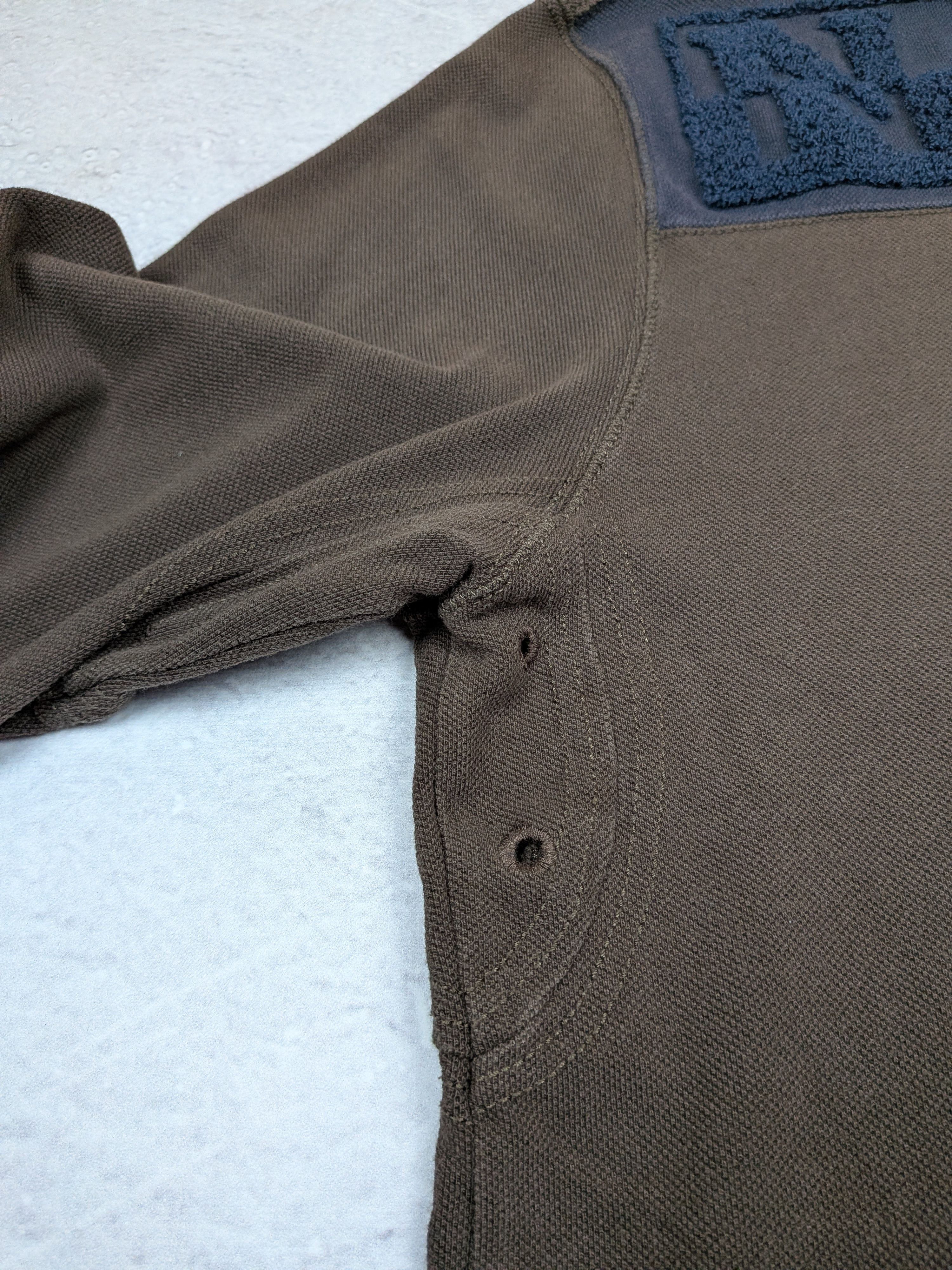 Napapijri Napapijri Vintage Heavy Cotton Rugby Shirt Jumper Size L/XL Size US XL / EU 56 / 4 - 7 Thumbnail