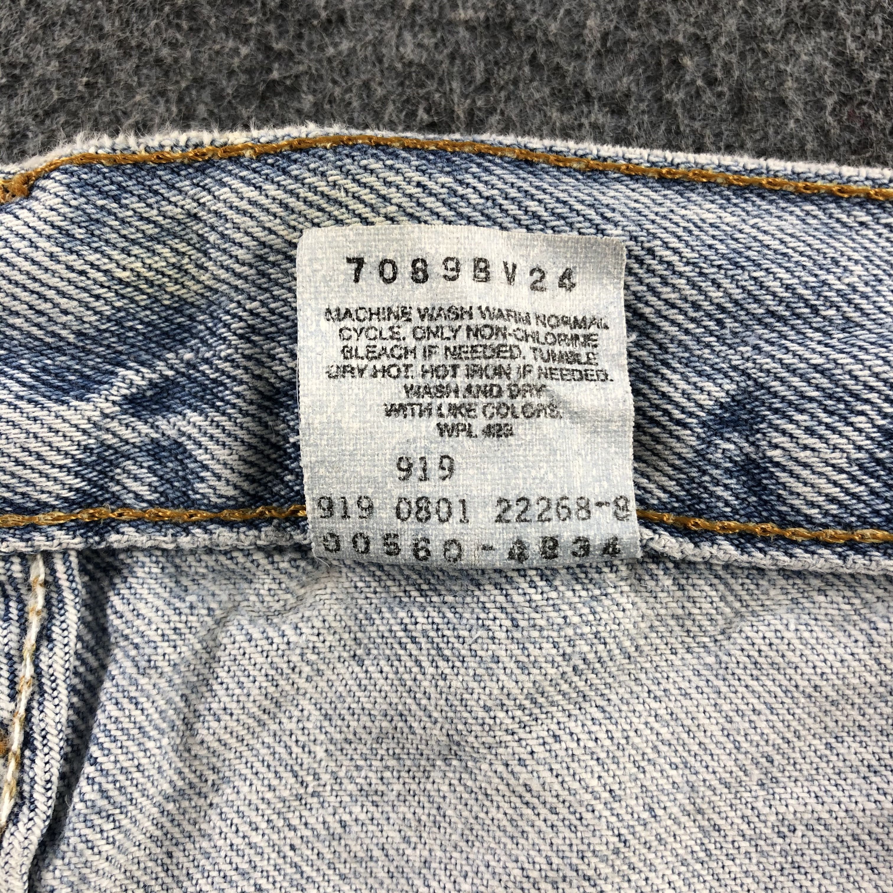 Levi's 90s Vintage Light Wash Levis 560 Jeans-J2334 Size US 34 / EU 50 - 11 Thumbnail