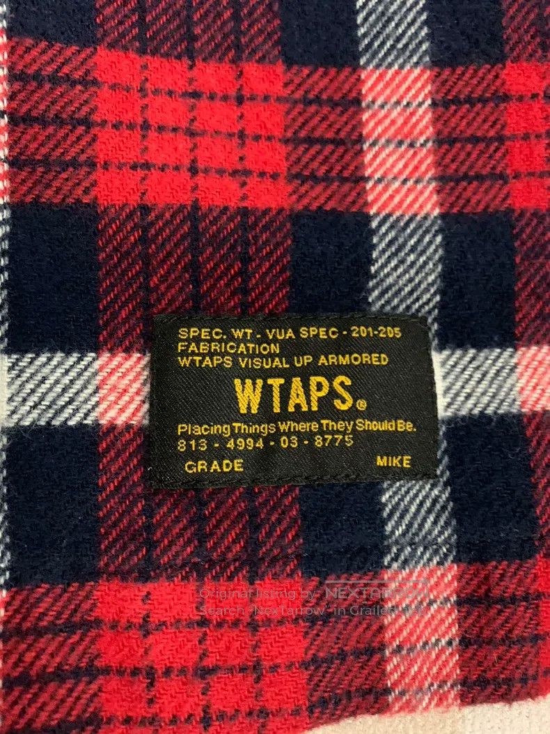 Wtaps Wtaps Red checkered shirt Size US M / EU 48-50 / 2 - 7 Thumbnail