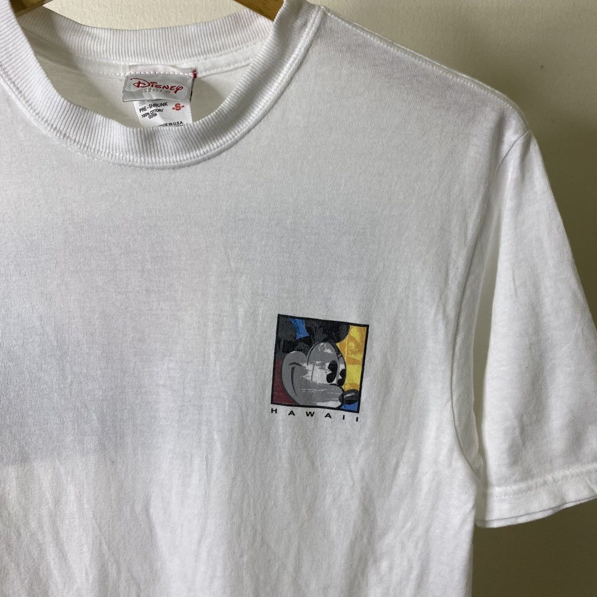 Mickey Mouse Vintage 1990s Disney Mickey Mouse Hawaii The Aloha State Size US S / EU 44-46 / 1 - 7 Thumbnail