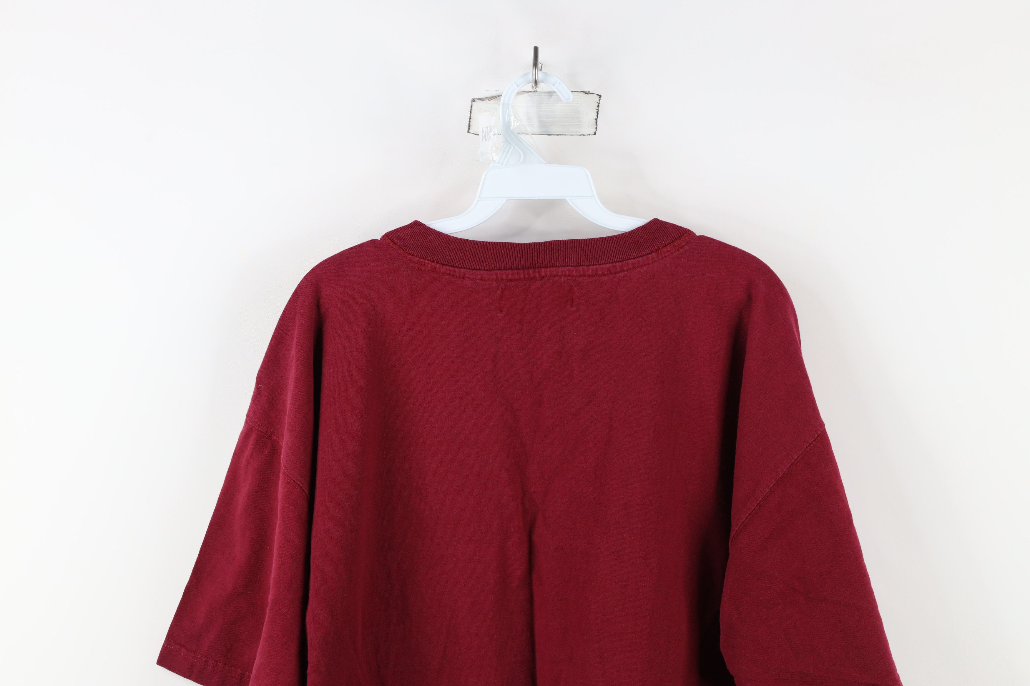 Vintage Vintage 90s Streetwear Short Sleeve Henley T-Shirt Cotton Size US XL / EU 56 / 4 - 11 Thumbnail