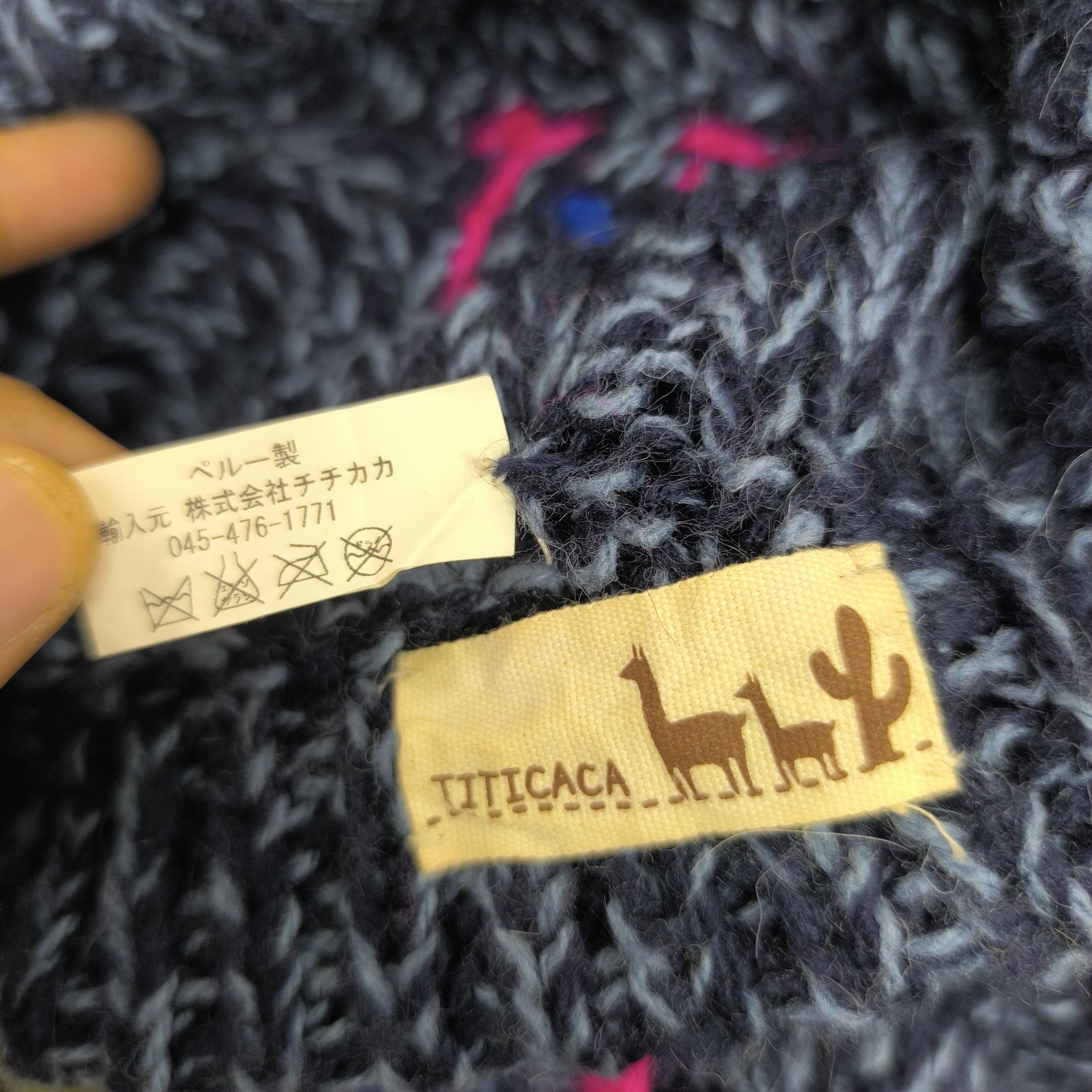 Japanese Brand 🌟Japanese brand titicaca navajo native american beanie hat Size ONE SIZE - 4 Thumbnail