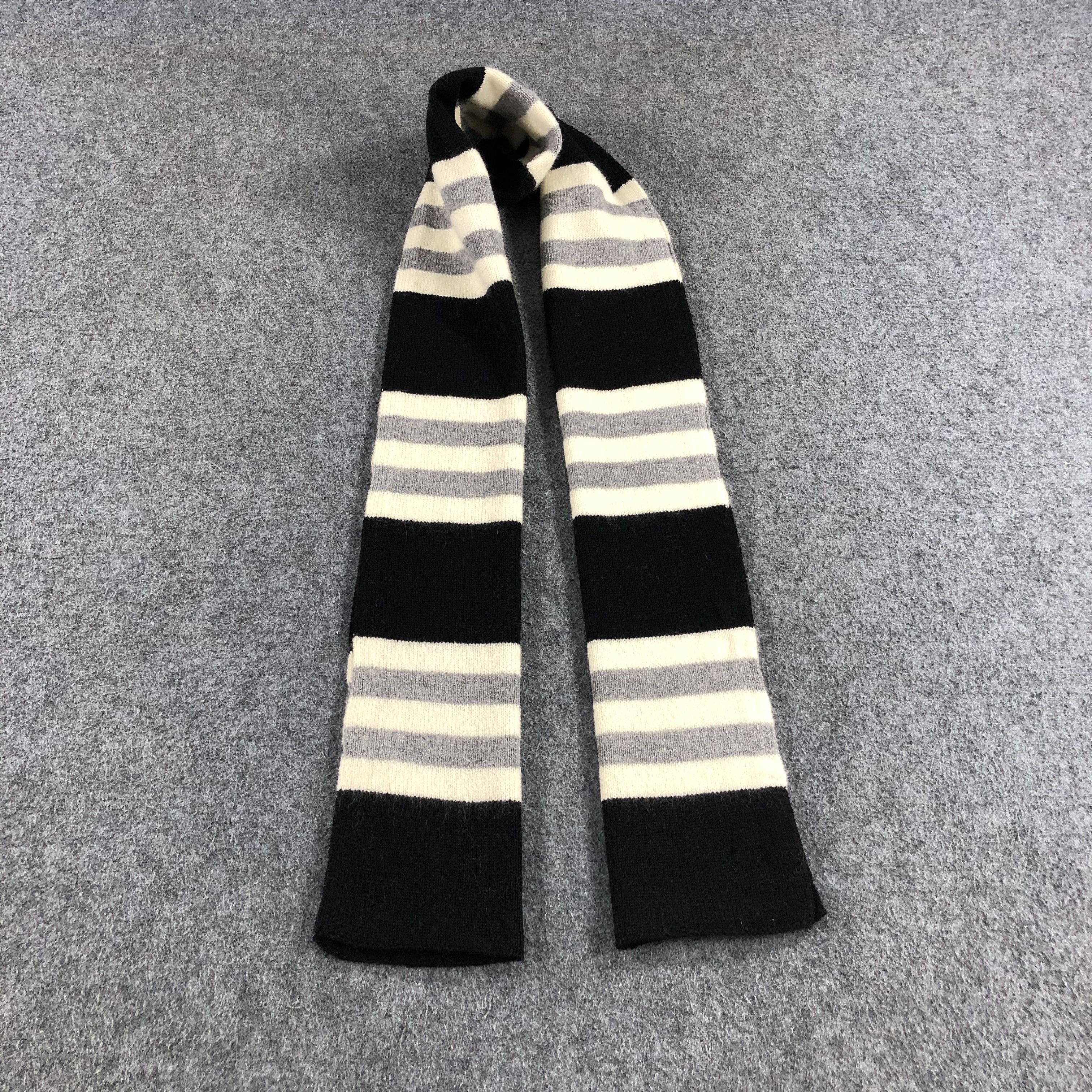 Brooks Brothers Brooks Brothers Stripes Cashmere Scarf Muffler V949 Size ONE SIZE - 1 Thumbnail