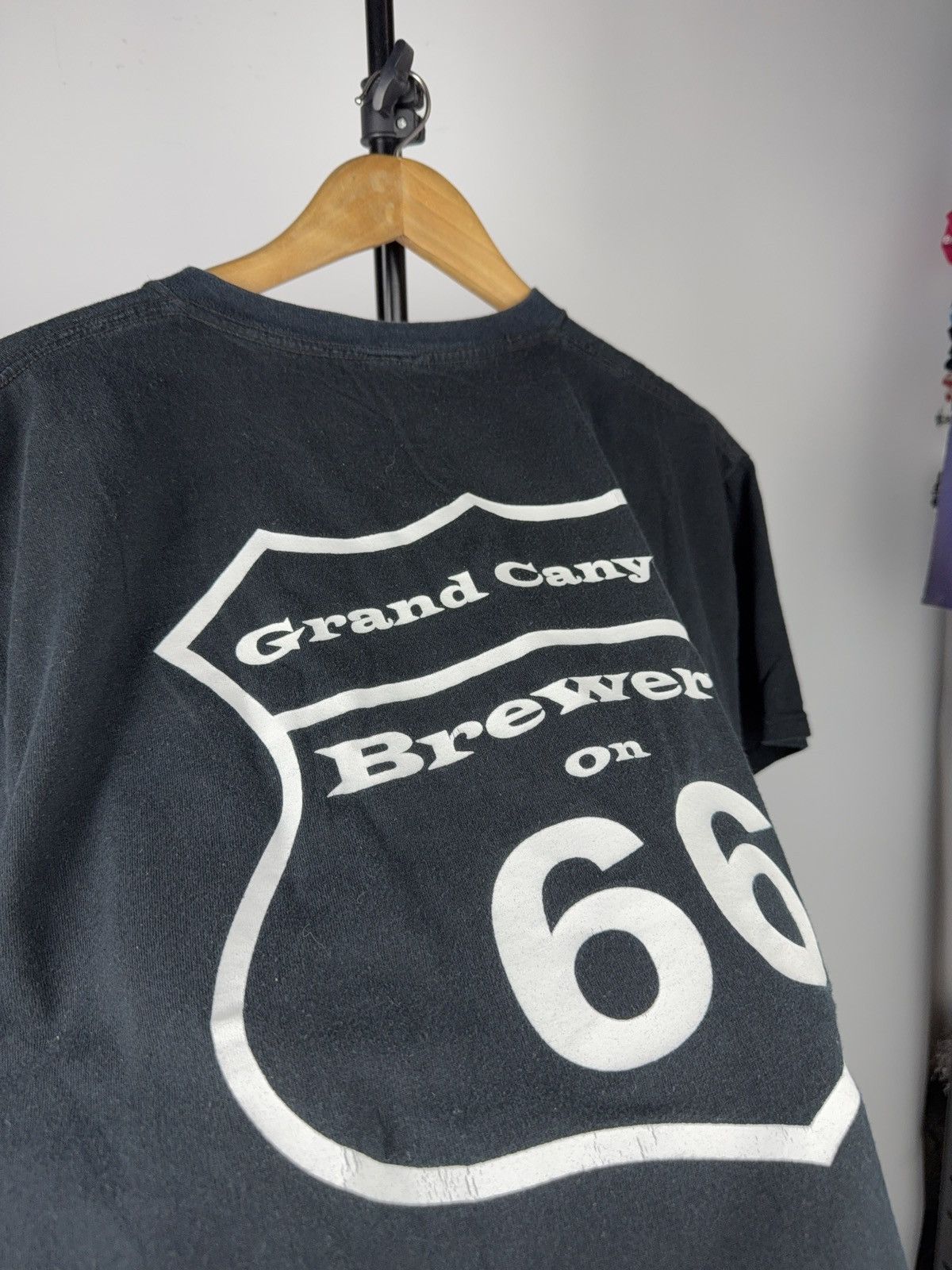 Vintage 00s USA Grand Canyon Brewery Route 66 Graphic T-Shirt Size US XL / EU 56 / 4 - 13 Thumbnail