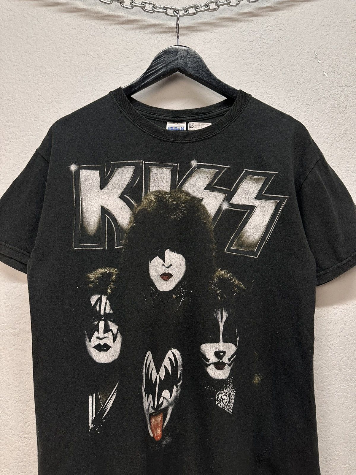 KISS Vintage Merch Kiss T-shirt Faded Punk Rock Band tee Opium Size US M / EU 48-50 / 2 - 4 Thumbnail
