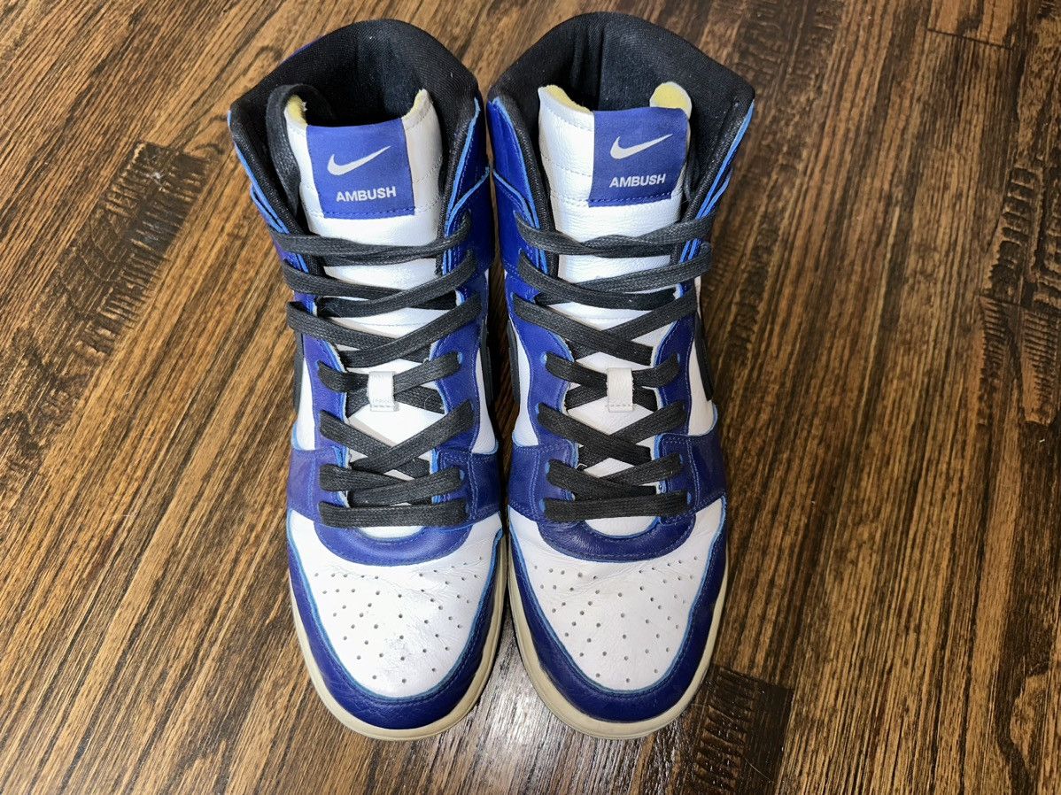 Ambush Design × Nike Nike AMBUSH x Dunk High Deep Royal Used CU7544-400 Size 10.5 Size US 10.5 / EU 43-44 - 2 Thumbnail