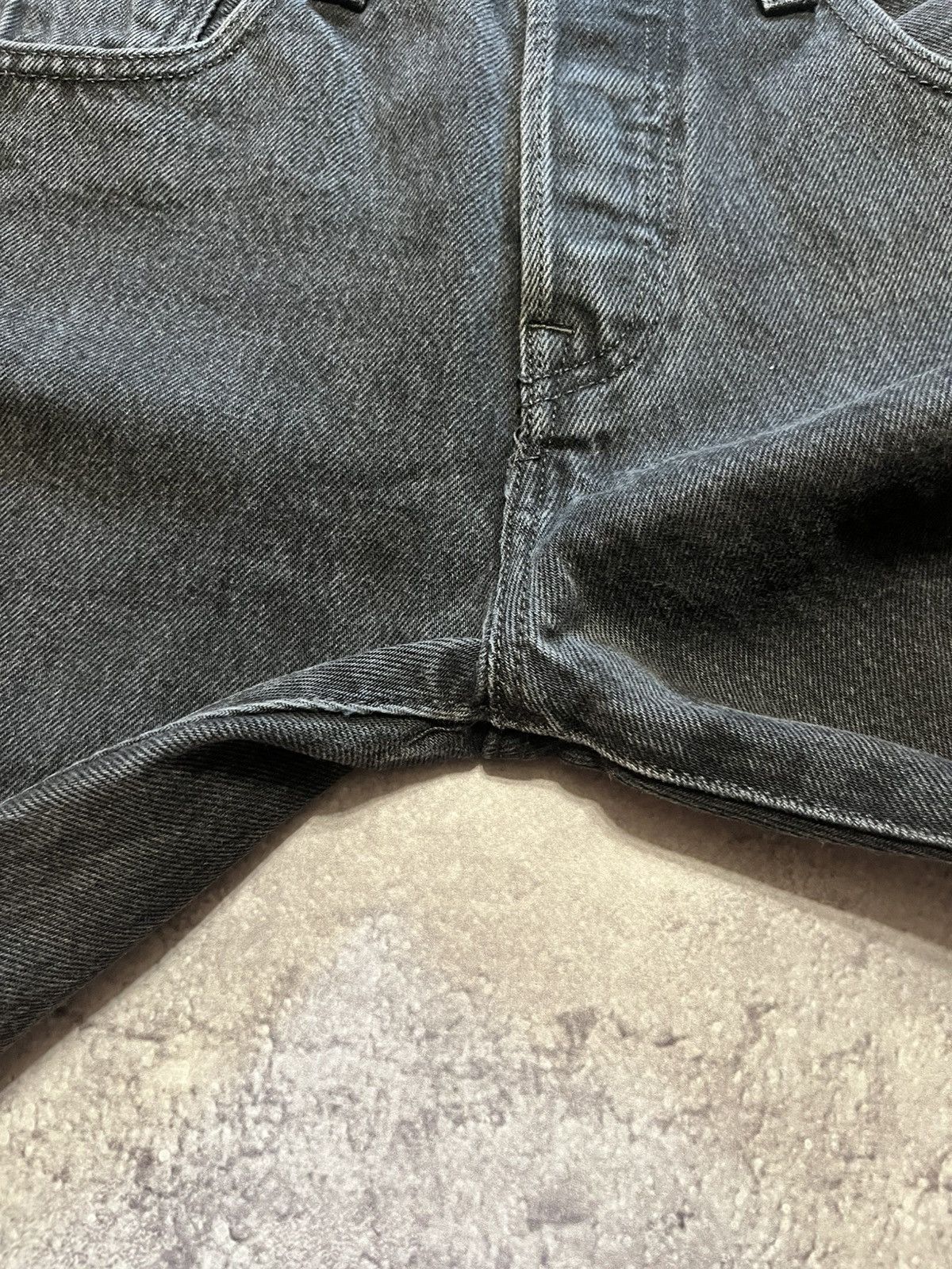 Levi's Levis 501 black grey jeans w29/l30 Size 29" - 5 Thumbnail