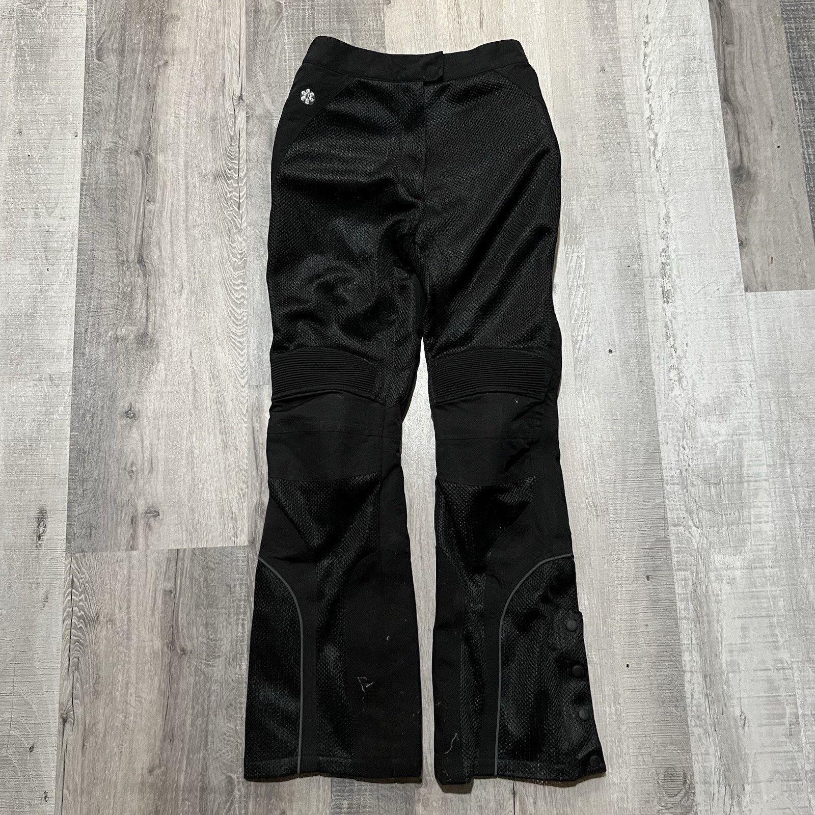 Joe Rocket Joe Rocket Motorcycle Pants Mesh Armor Padded Black Women's Size 30" / US 8 / IT 44 - 1 Thumbnail