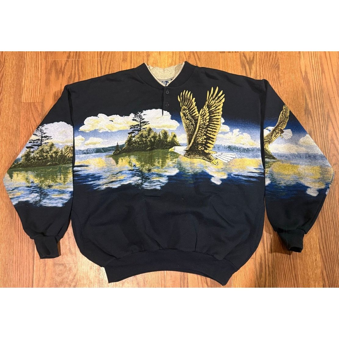 Other Art Unlimited Eagle Henley Double Collar Size XL Size US XL / EU 56 / 4 - 1 Thumbnail