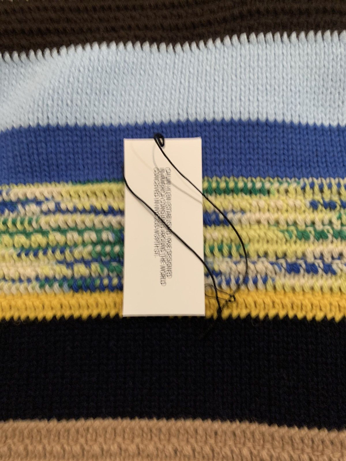 Calvin Klein 205W39NYC CK205W39NYC multi stripe knit Size US S / EU 44-46 / 1 - 19 Thumbnail