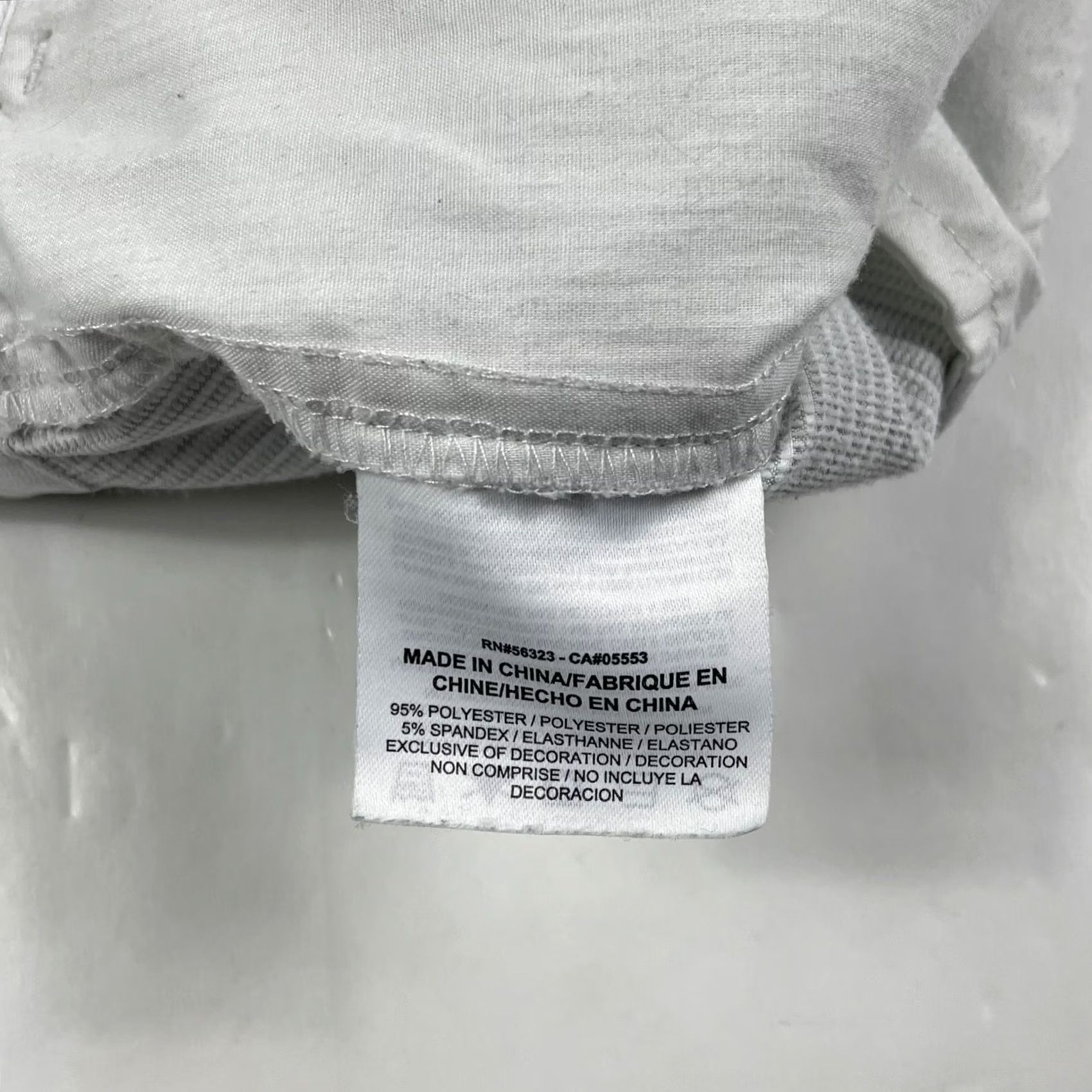 Nike Nike Shorts Men's 40 x 11 White Gray DriFit Golf Chino Casual Lightweight Golfing - Men’s Size US 40 / EU 56 - 7 Thumbnail