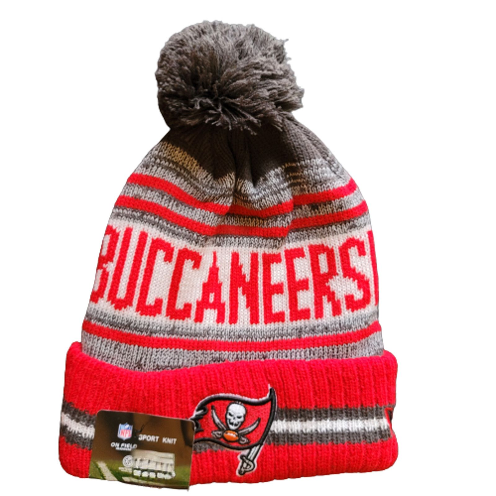 Other NWT Tampa Bay Buccaneers Sports Knit Pom Beanie Fleece Lined Size ONE SIZE - 3 Thumbnail