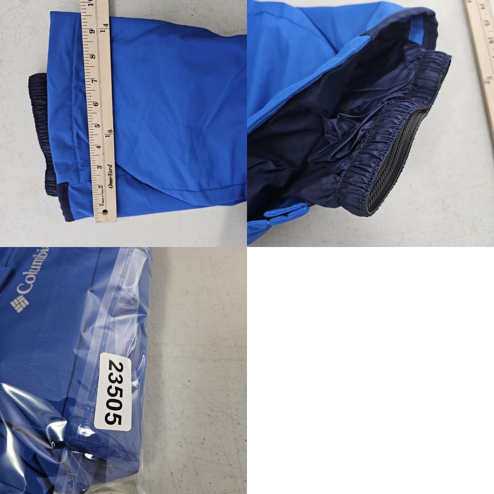 Vintage Columbia Snow Pants Womens S Regular Blue Omni-Tech Insulated Waterproof Skiing Pants Size 28" / US 6 / IT 42 - 9 Thumbnail