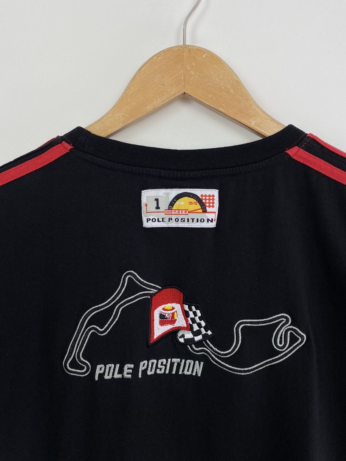 Vintage Monaco Grand Prix Formula One Graphic T-Shirt Size L Black Size US L / EU 52-54 / 3 - 10 Thumbnail