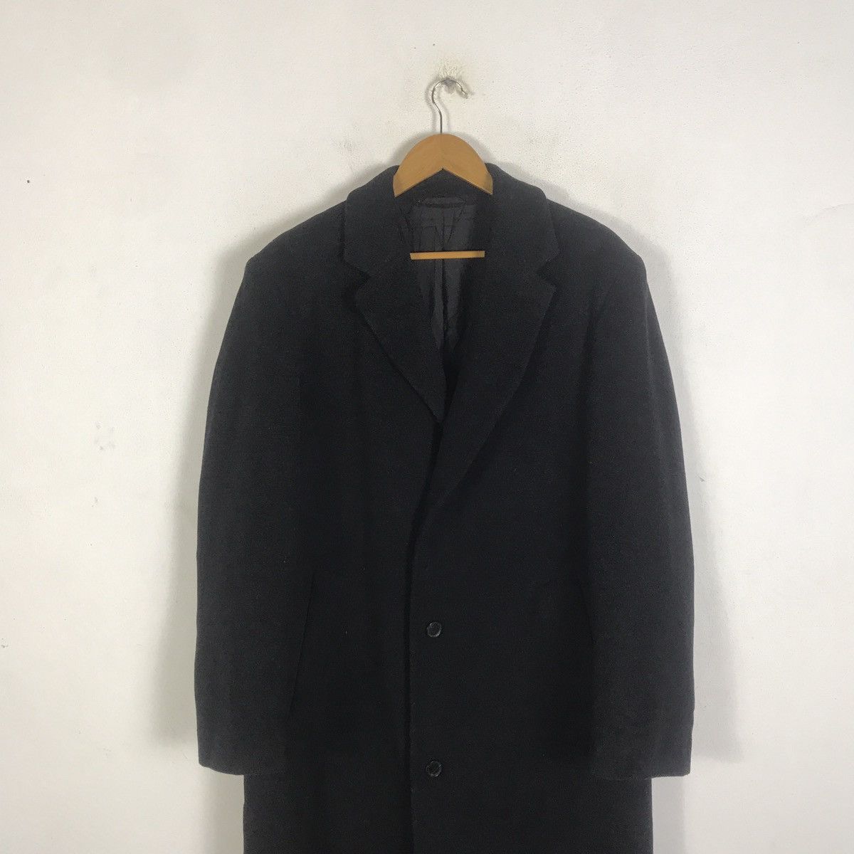 Hugo Boss 🔥Rare🔥Vintage Hugo Boss Wool Long Coat Size US L / EU 52-54 / 3 - 4 Thumbnail
