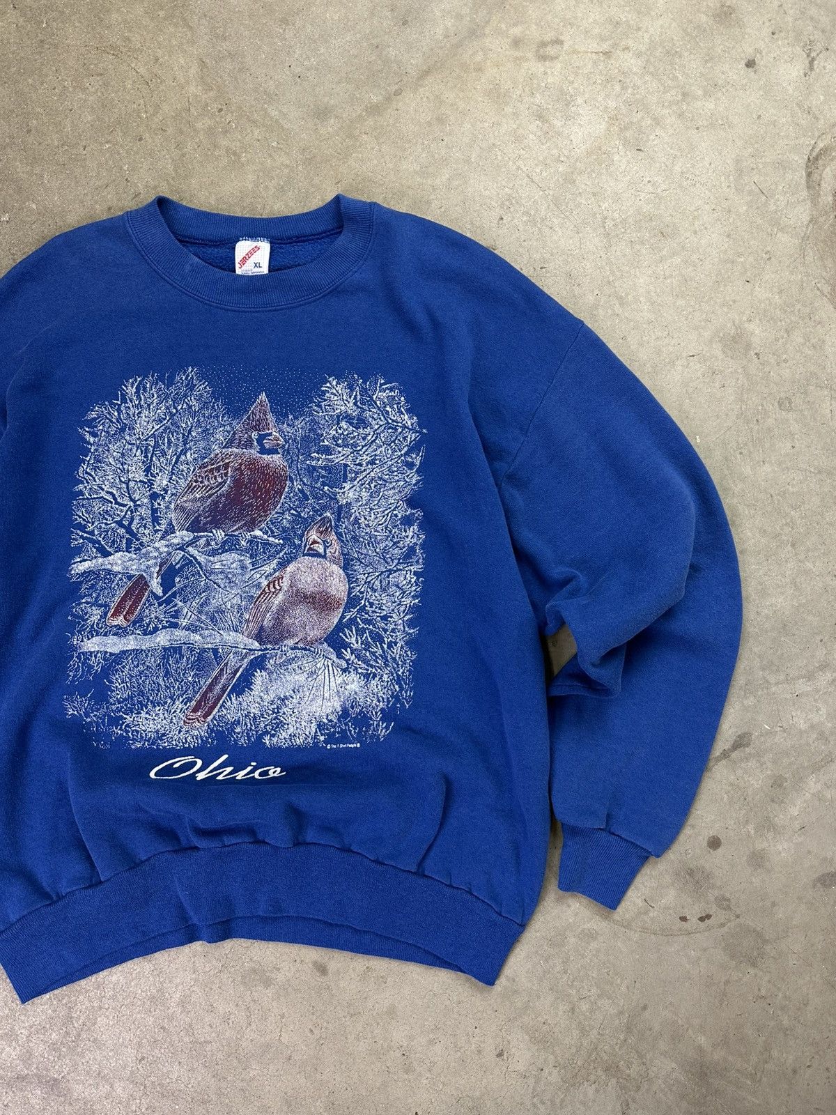 Vintage Vintage 90s Ohio Birds Nature Crewneck XL Size US XL / EU 56 / 4 - 2 Thumbnail