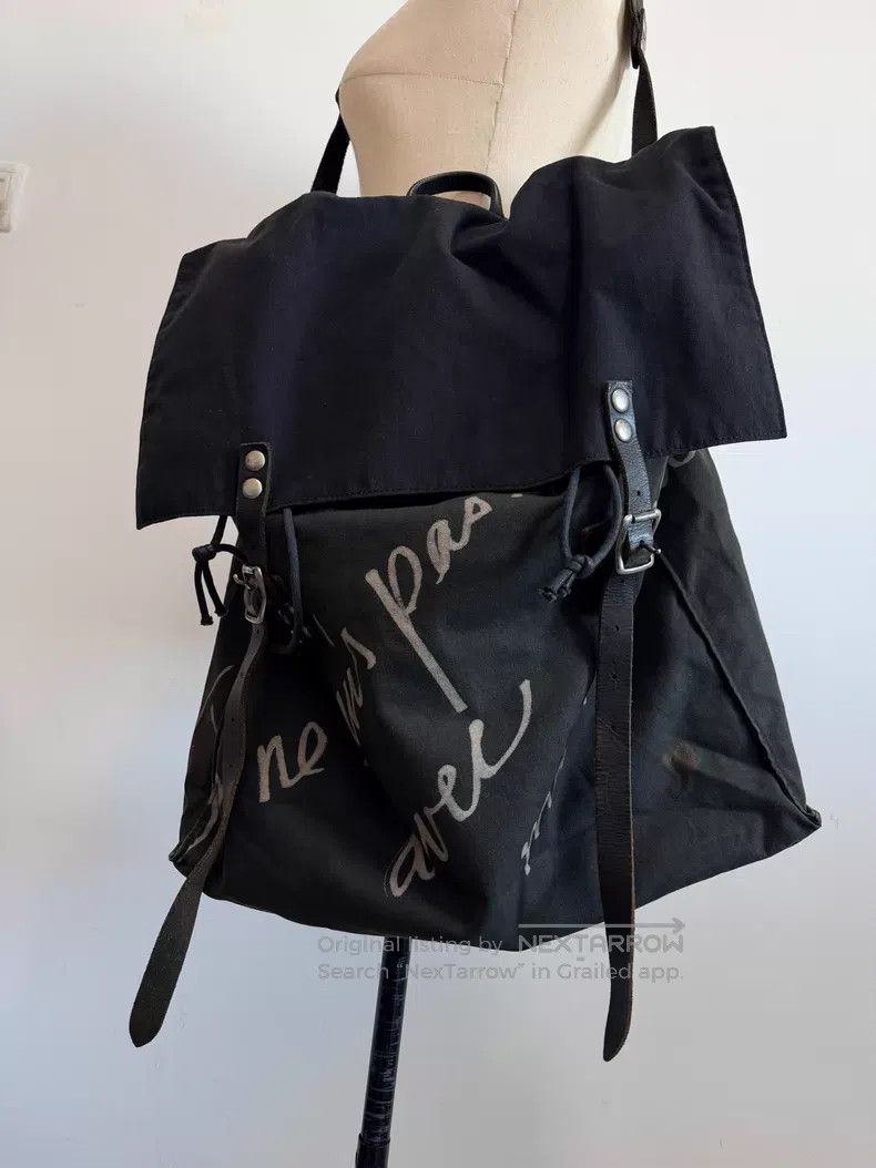 Yohji Yamamoto Yohji Yamamoto Backpack Size ONE SIZE - 5 Thumbnail