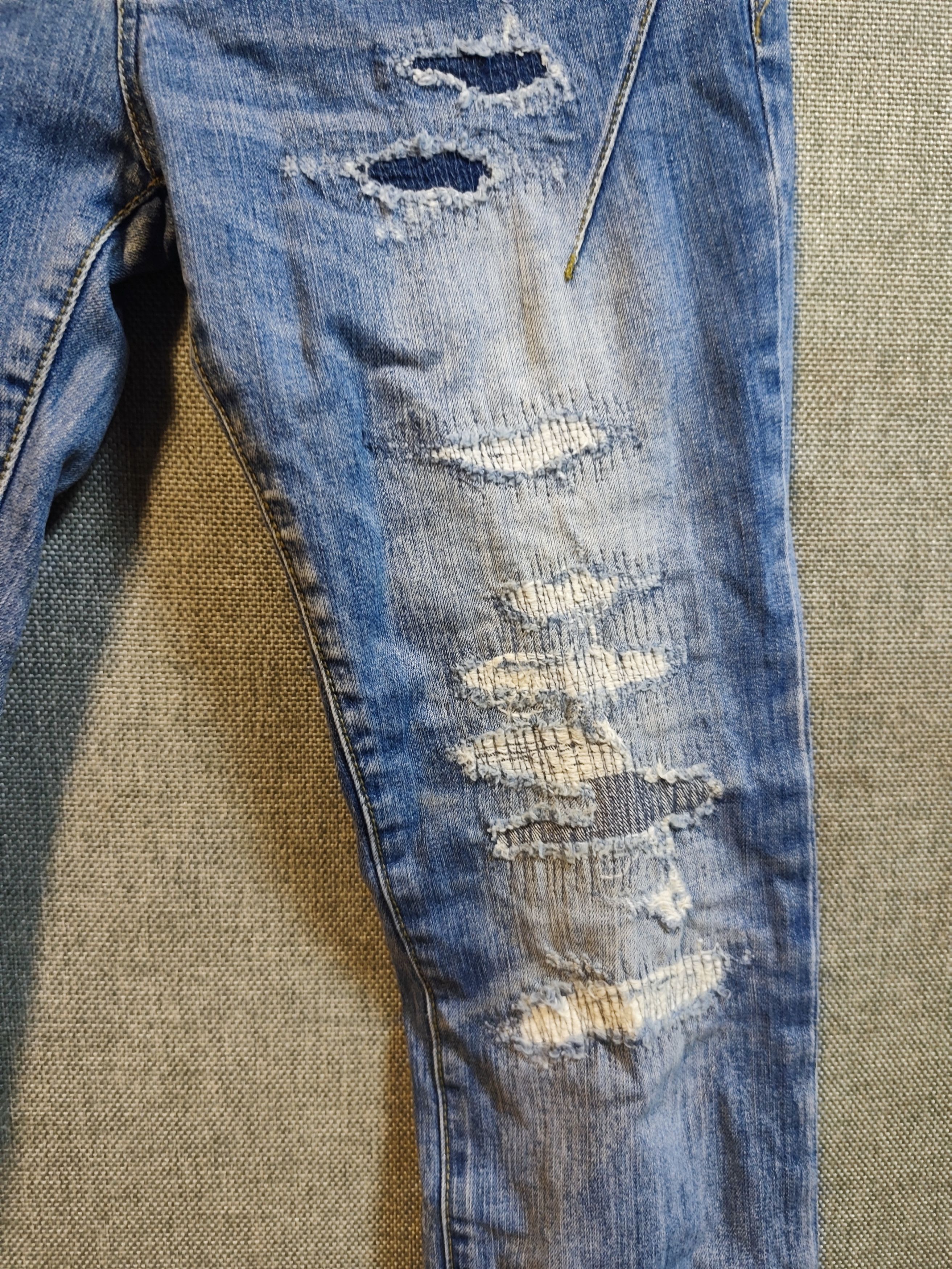 NANO universe × Number (N)ine Number Nine x Nano Universe Distressed Jeans Size US 30 / EU 46 - 6 Thumbnail