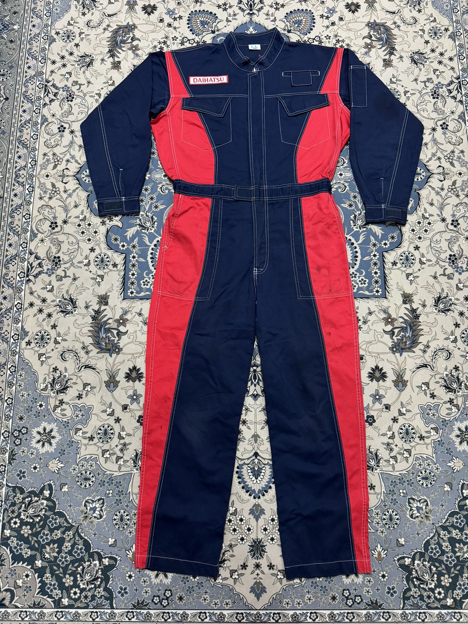Japanese Brand × Sports Specialties Vintage Daihatsu JDM Technician Coverall Toyota Size US 32 / EU 48 - 1 Thumbnail