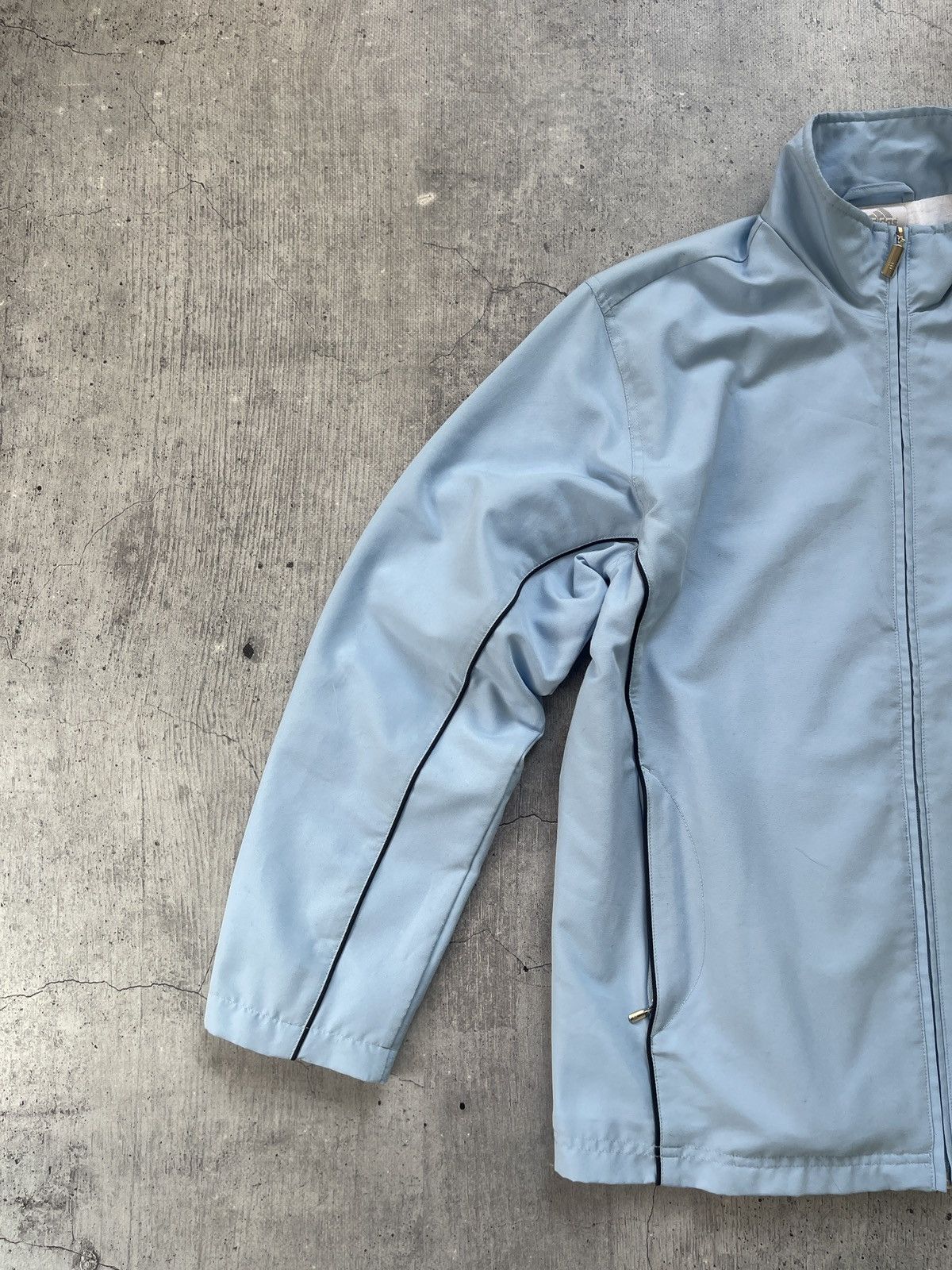 Adidas × Vintage Adidas Vintage windbreaker baby blue Size US S / EU 44-46 / 1 - 4 Thumbnail