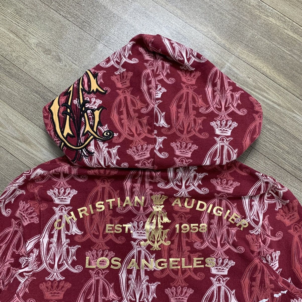 Ed Hardy Christian Audiger All Over Print Zip Hoodie Size S / US 4 / IT 40 - 11 Thumbnail