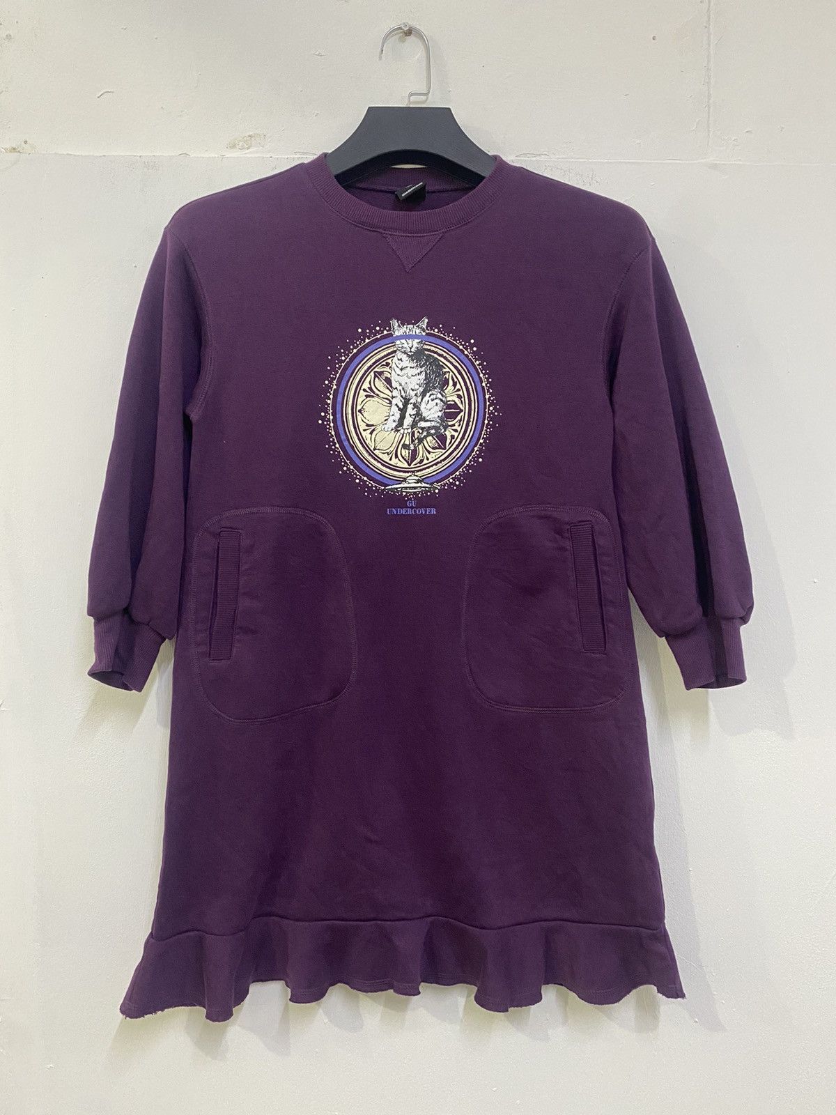 Undercover 💥 GU X UNDERCOVER CAT CIRCLE LOGO LONG SWAETER Size M / US 6-8 / IT 42-44 - 1 Thumbnail