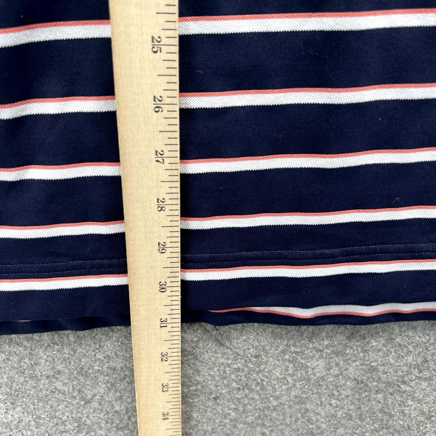 Footjoy FootJoy Polo Shirt Men XL Blue White Striped Short Sleeve Casual Golf Shirt Size US XL / EU 56 / 4 - 6 Thumbnail